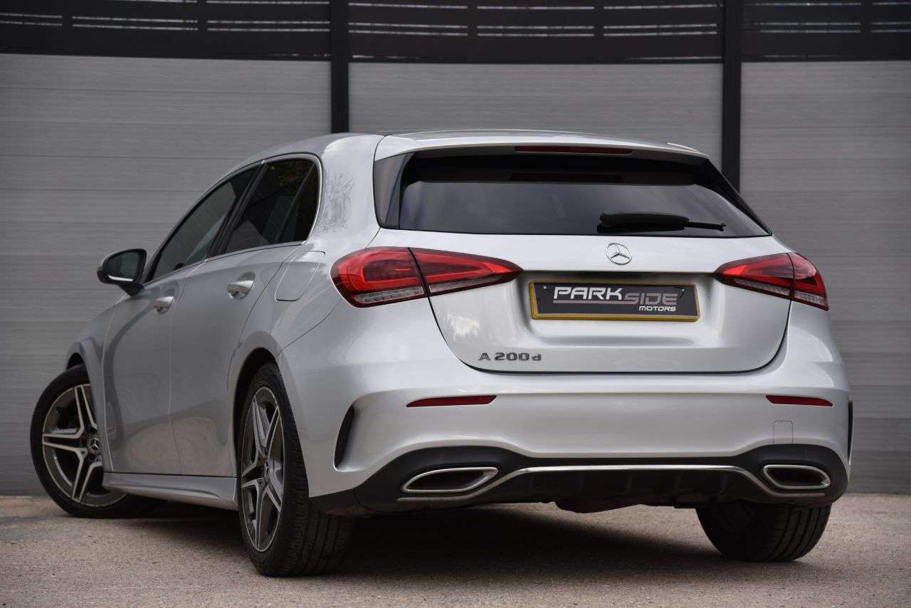 A 2020 MERCEDES-BENZ A CLASS 2.0 A200d AMG Line Hatchback 5dr Diesel 8G-DCT Euro 6 (s/s) (150 ps) SATNAV A 2020 MERCEDES-BENZ A CLASS 2.0 A200d AMG Line Hatchback 5dr Diesel 8G-DCT Euro 6 (s/s) (150 ps) SATNAV