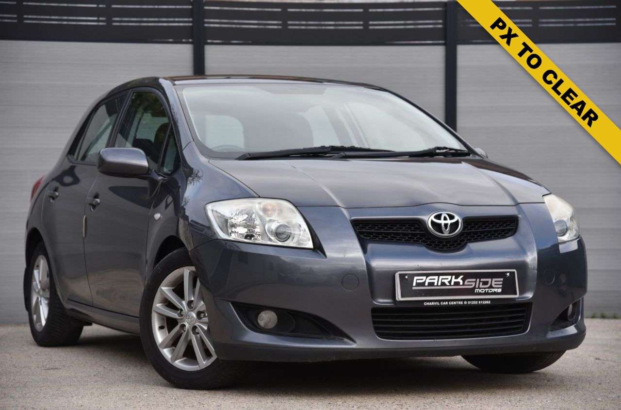 A 2009 TOYOTA AURIS 1.6 V-Matic TR Hatchback 5dr Petrol Manual (153 g/km, 124 bhp) MOT VALID (1 A 2009 TOYOTA AURIS 1.6 V-Matic TR Hatchback 5dr Petrol Manual (153 g/km, 124 bhp) MOT VALID (1