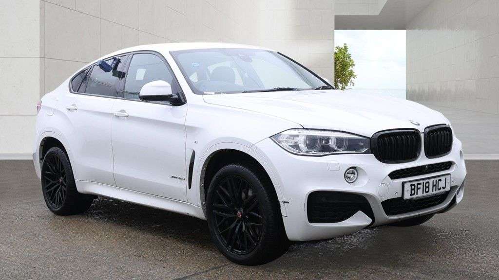 A 2018 BMW X6 3.0 40d M Sport SUV 5dr Diesel Auto xDrive Euro 6 (s/s) (313 ps) HK | M SPO A 2018 BMW X6 3.0 40d M Sport SUV 5dr Diesel Auto xDrive Euro 6 (s/s) (313 ps) HK | M SPO