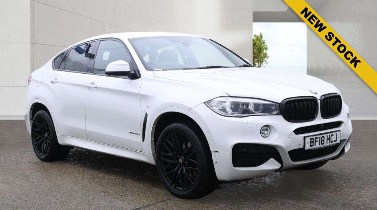 A 2018 BMW X6 3.0 40d M Sport SUV 5dr Diesel Auto xDrive Euro 6 (s/s) (313 ps) HK | M SPO A 2018 BMW X6 3.0 40d M Sport SUV 5dr Diesel Auto xDrive Euro 6 (s/s) (313 ps) HK | M SPO