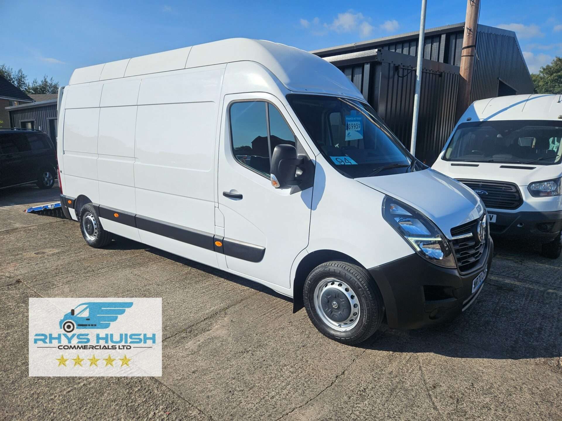A 2021 VAUXHALL MOVANO L3H3 F3500 A 2021 VAUXHALL MOVANO L3H3 F3500