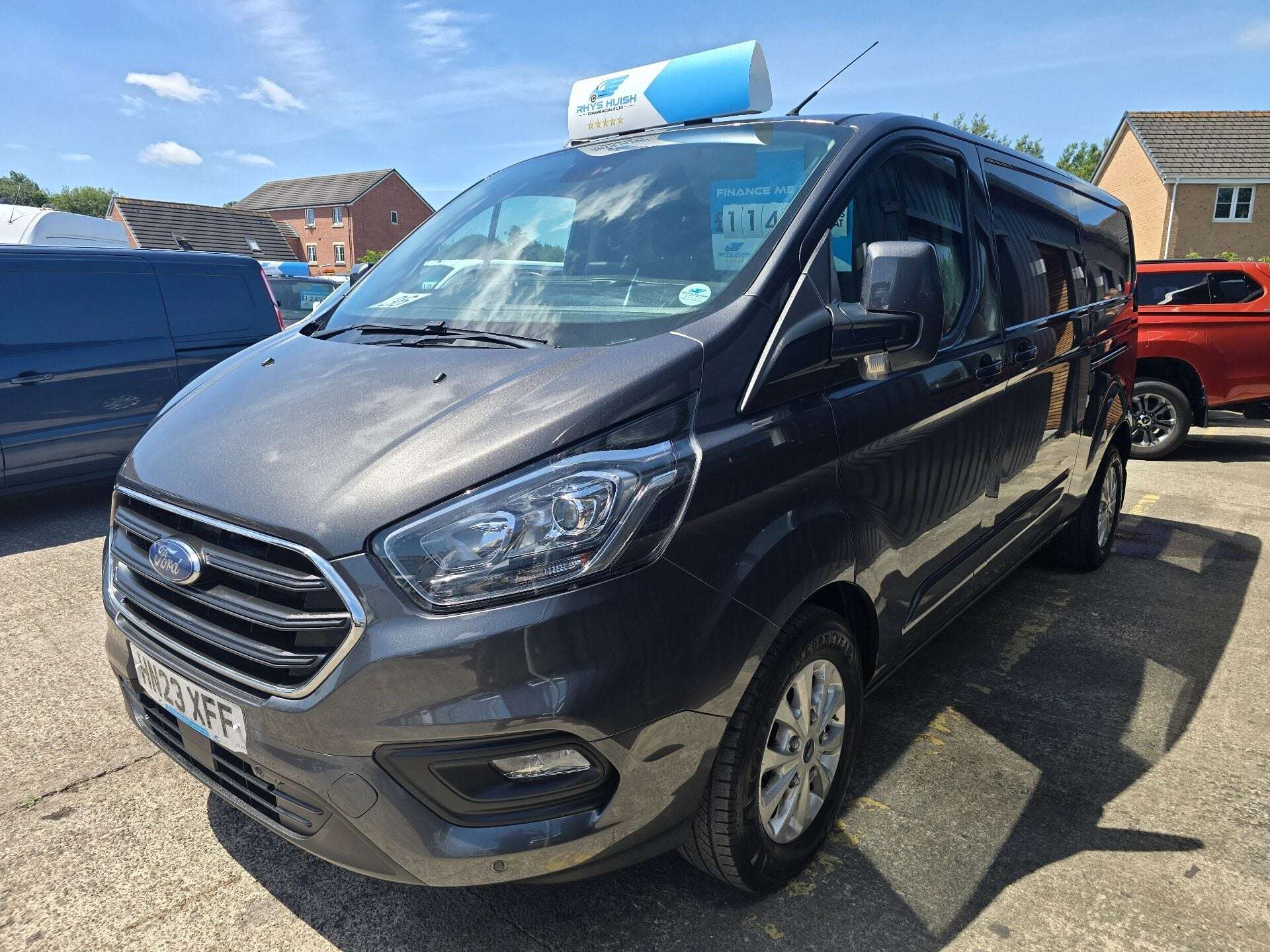 A 2023 FORD TRANSIT CUSTOM 300 LIMITED P/V ECOBLUE A 2023 FORD TRANSIT CUSTOM 300 LIMITED P/V ECOBLUE