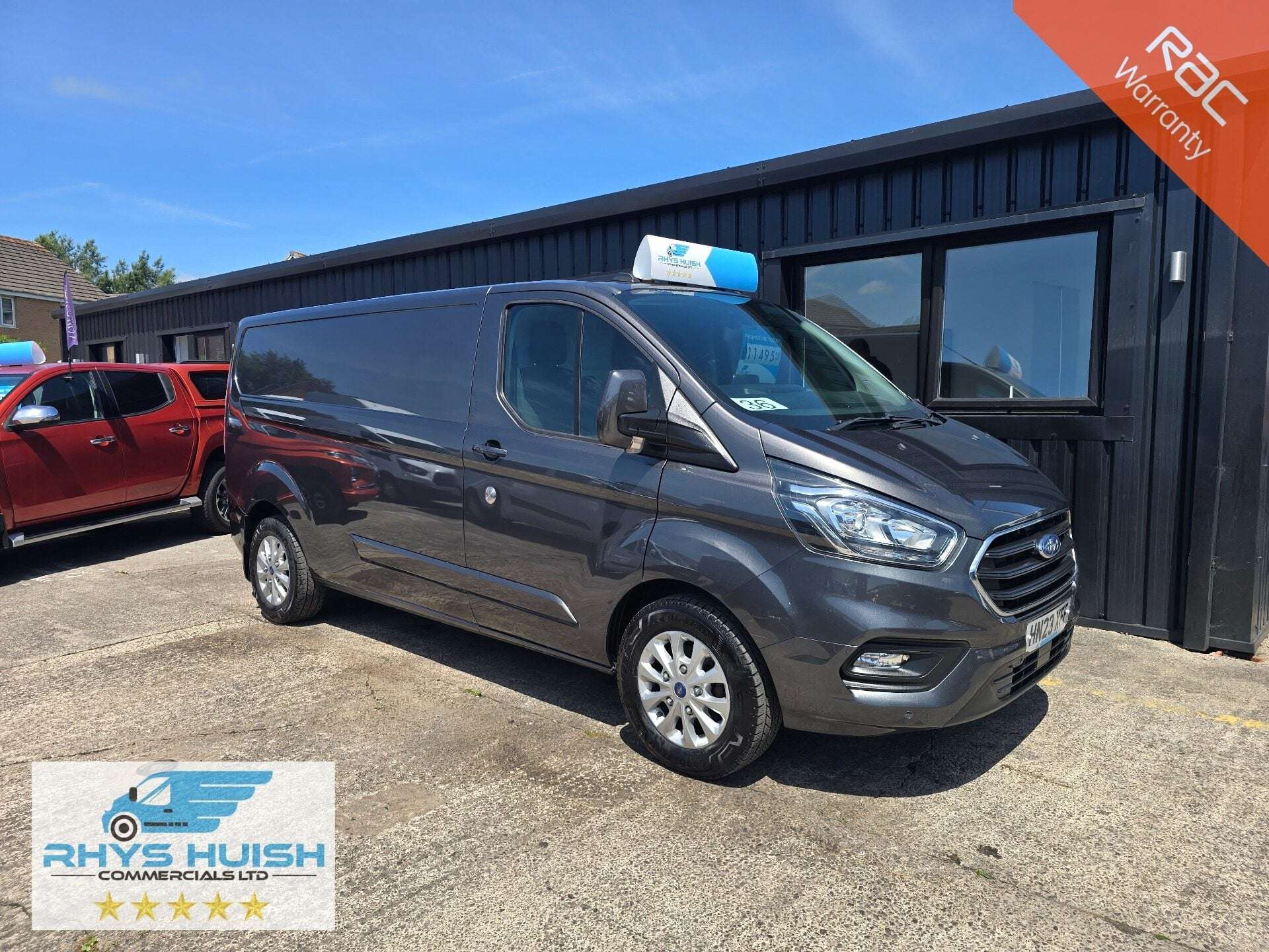 A 2023 FORD TRANSIT CUSTOM 300 LIMITED P/V ECOBLUE A 2023 FORD TRANSIT CUSTOM 300 LIMITED P/V ECOBLUE