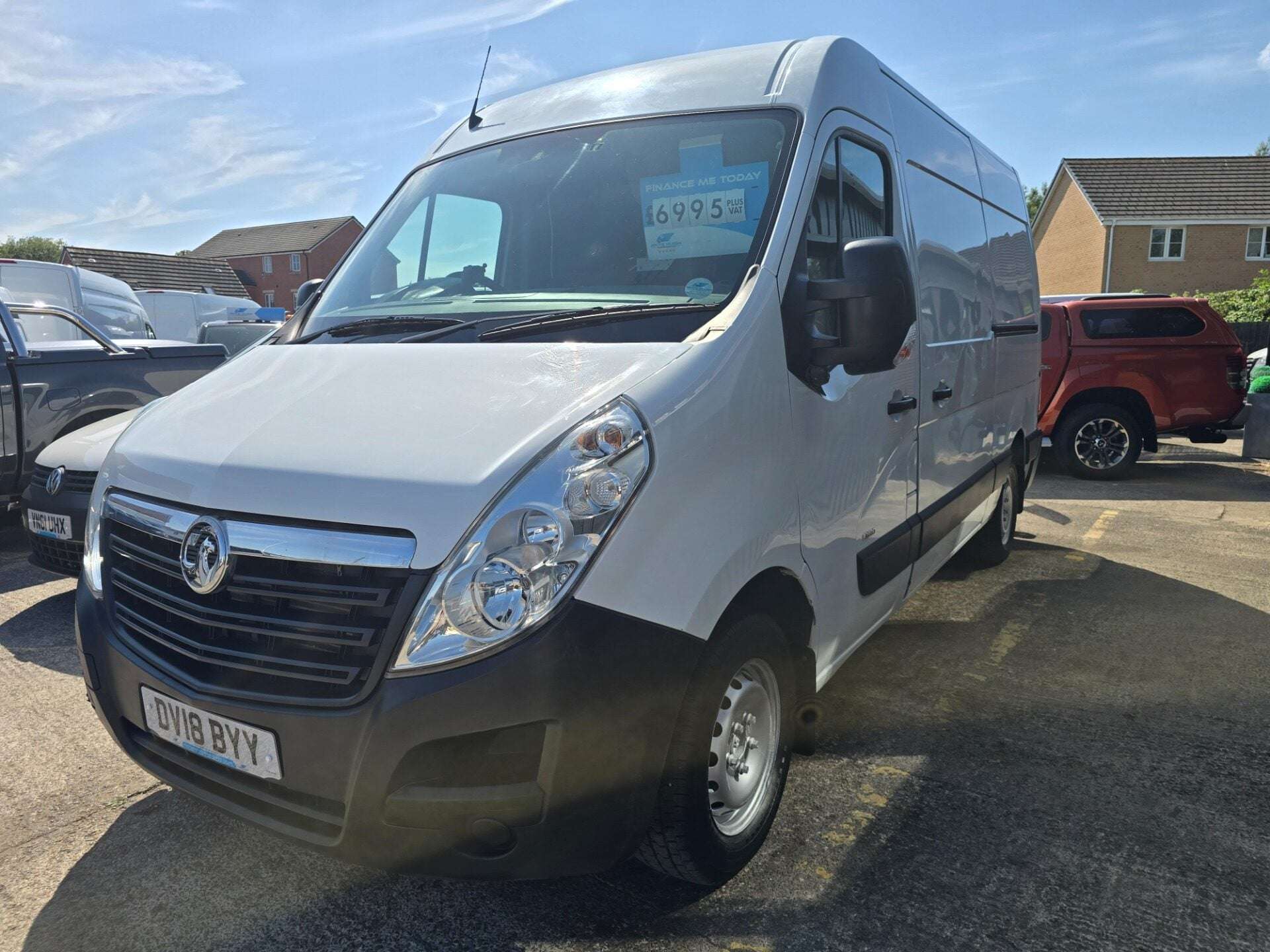 A 2018 VAUXHALL MOVANO L2H2 F3500 P/V A 2018 VAUXHALL MOVANO L2H2 F3500 P/V