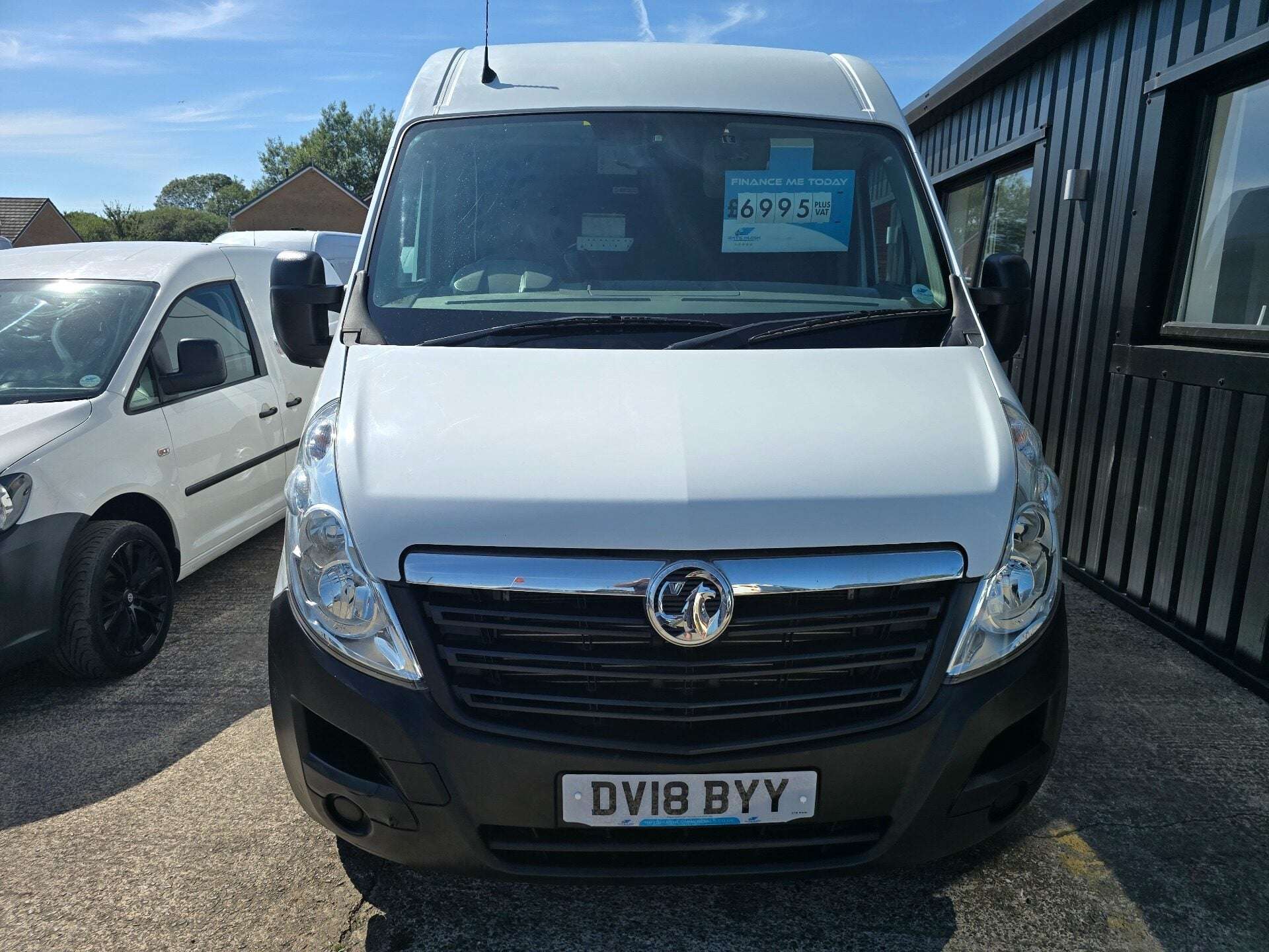 A 2018 VAUXHALL MOVANO L2H2 F3500 P/V A 2018 VAUXHALL MOVANO L2H2 F3500 P/V
