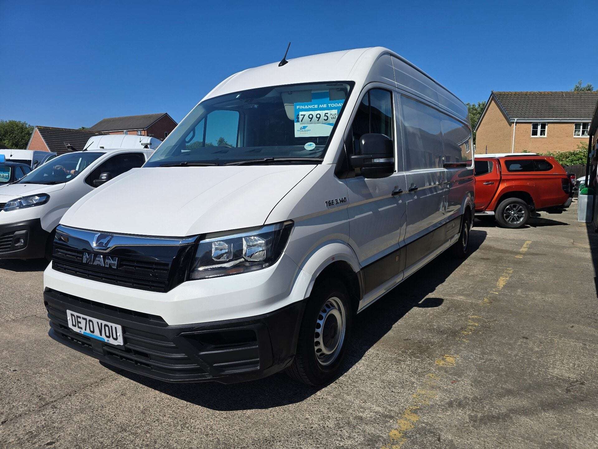 A 2020 MAN TGE 3.140 P/V A 2020 MAN TGE 3.140 P/V