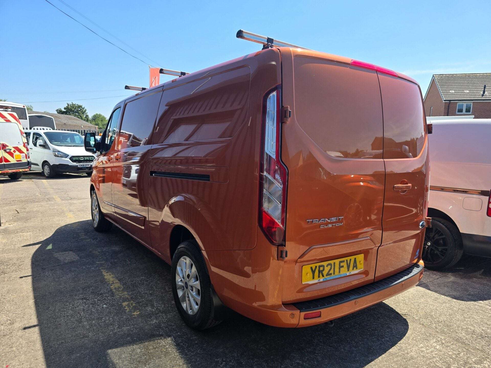 A 2021 FORD TRANSIT CUSTOM 300 LIMITED P/V ECOBLUE A 2021 FORD TRANSIT CUSTOM 300 LIMITED P/V ECOBLUE