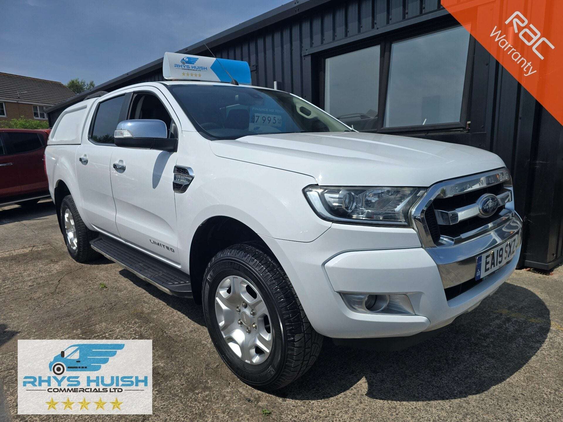A 2019 FORD RANGER LIMITED 4X4 SUPER CAB TDCI A 2019 FORD RANGER LIMITED 4X4 SUPER CAB TDCI