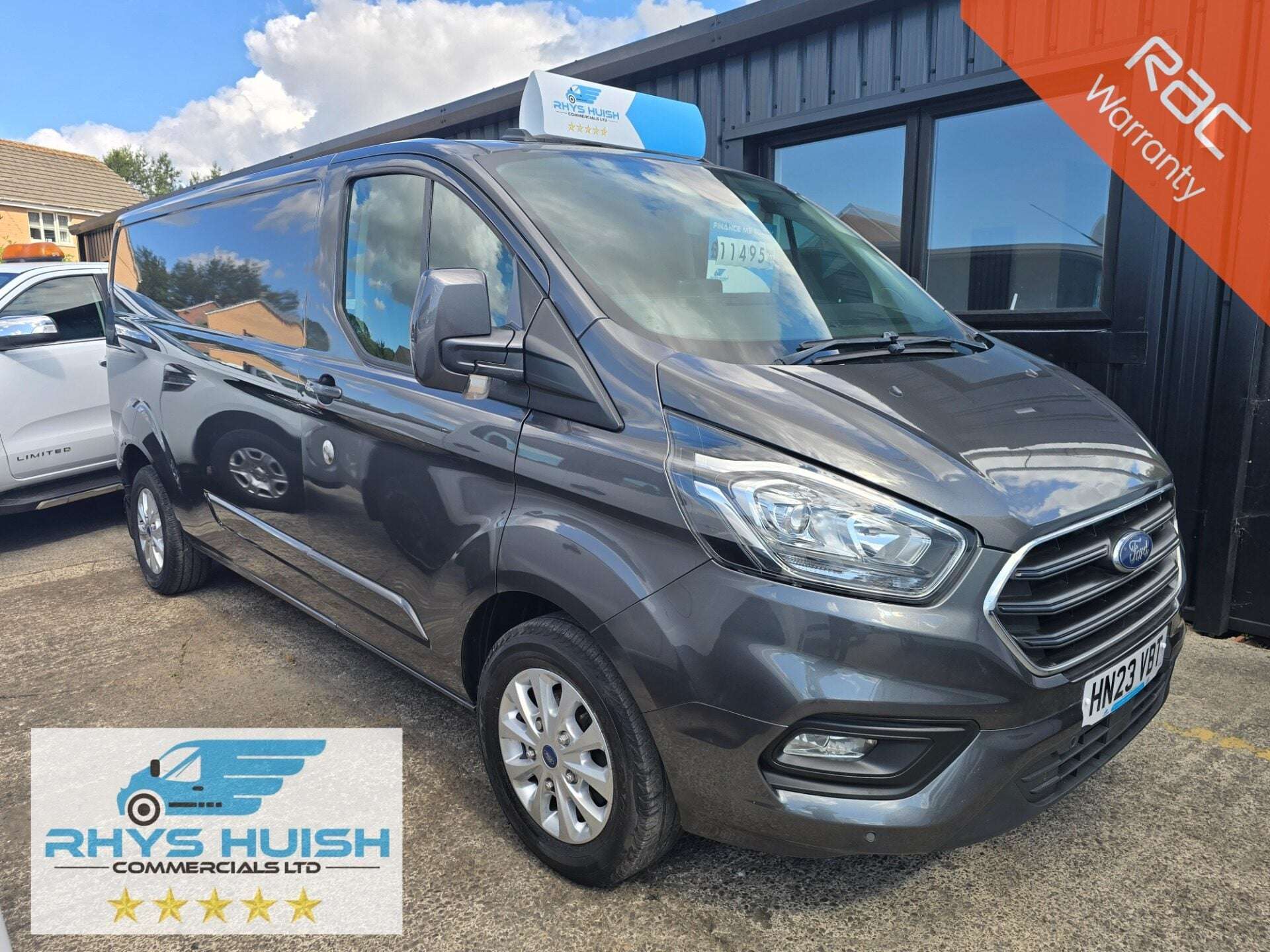 A 2023 FORD TRANSIT CUSTOM 300 LIMITED P/V ECOBLUE A 2023 FORD TRANSIT CUSTOM 300 LIMITED P/V ECOBLUE