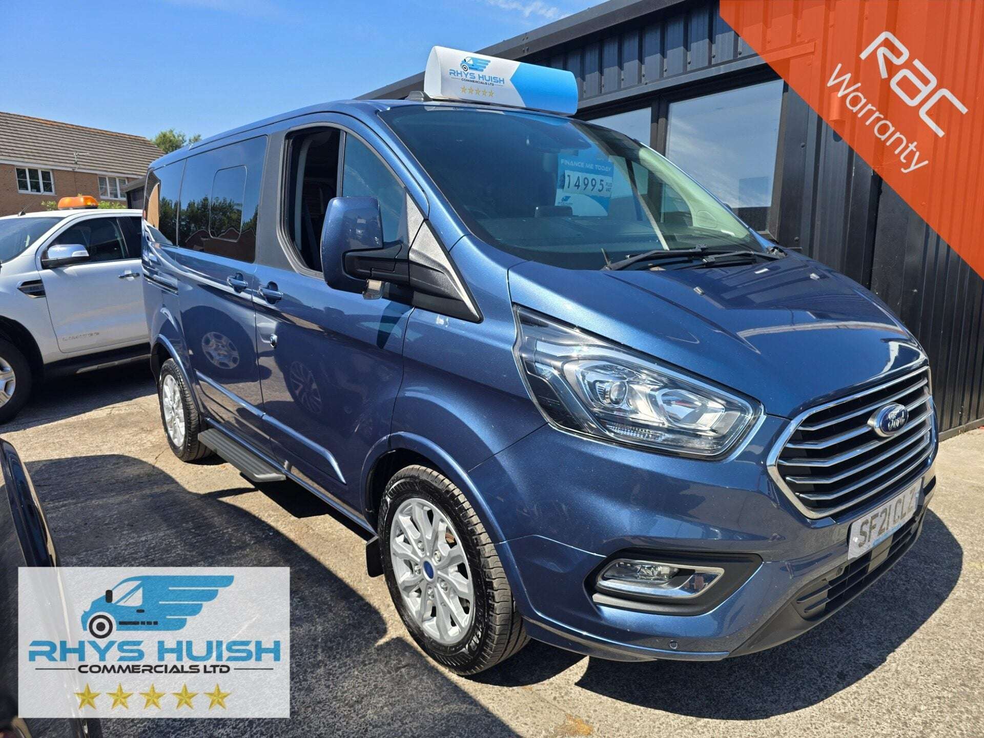 A 2021 FORD TOURNEO CUSTOM 320 TITANIUM ECOBLUE A 2021 FORD TOURNEO CUSTOM 320 TITANIUM ECOBLUE