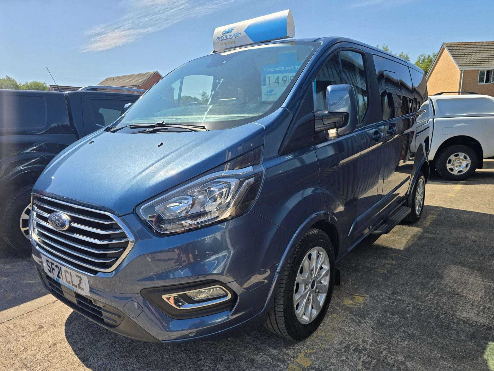 A 2021 FORD TOURNEO CUSTOM 320 TITANIUM ECOBLUE A 2021 FORD TOURNEO CUSTOM 320 TITANIUM ECOBLUE