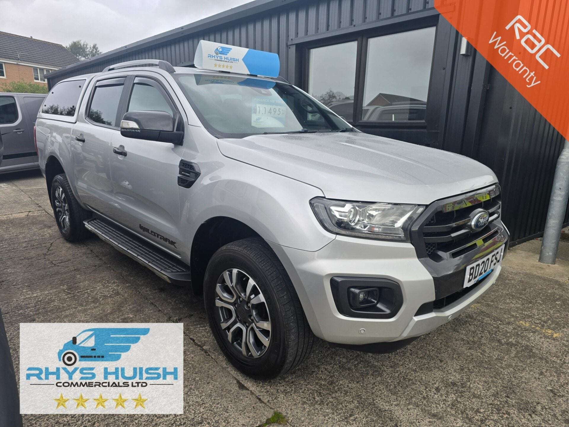 A 2020 FORD RANGER WILDTRAK ECOBLUE A 2020 FORD RANGER WILDTRAK ECOBLUE
