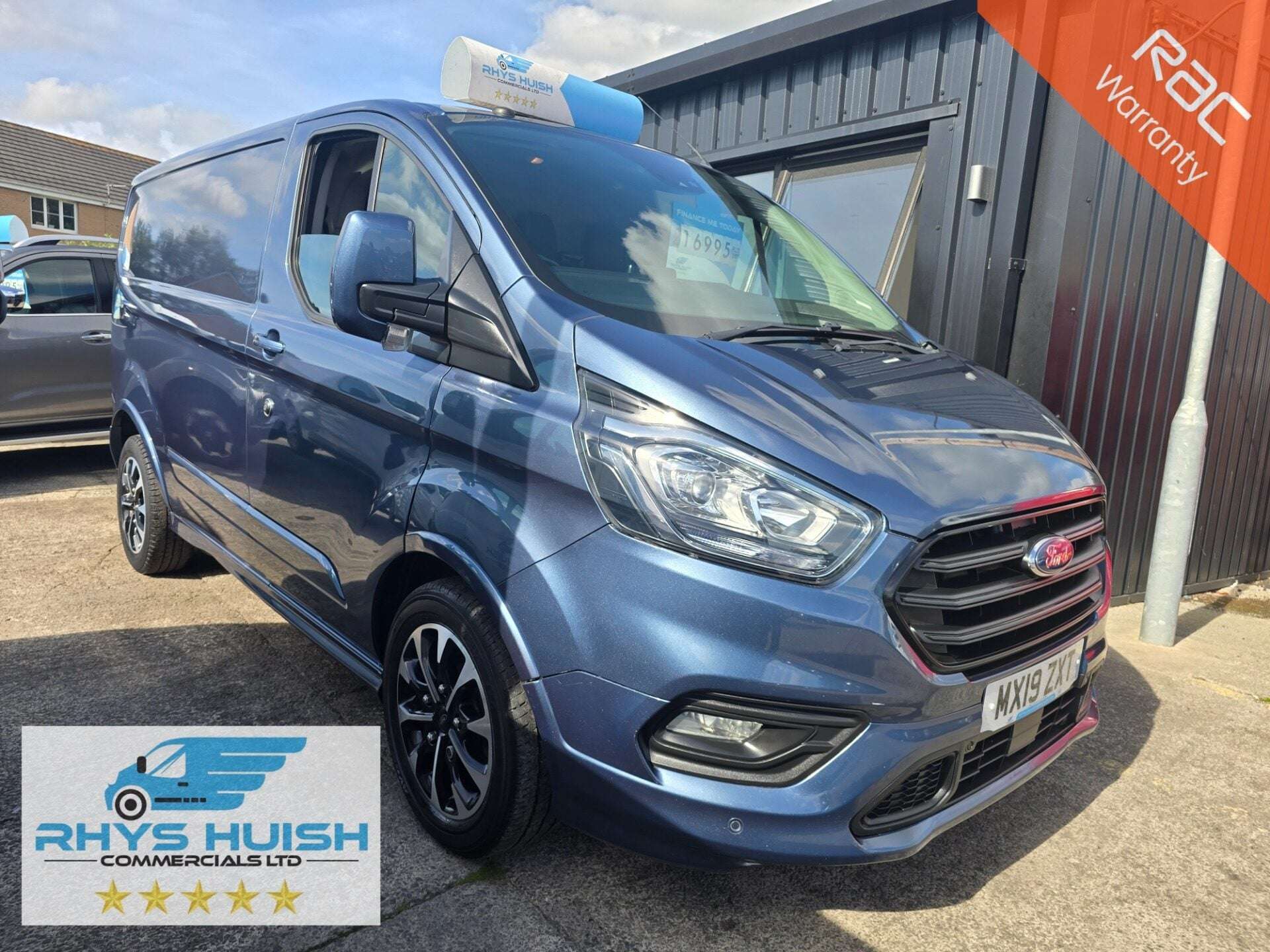 A 2019 FORD TRANSIT CUSTOM 310 SPORT P/V L1 H1 A 2019 FORD TRANSIT CUSTOM 310 SPORT P/V L1 H1