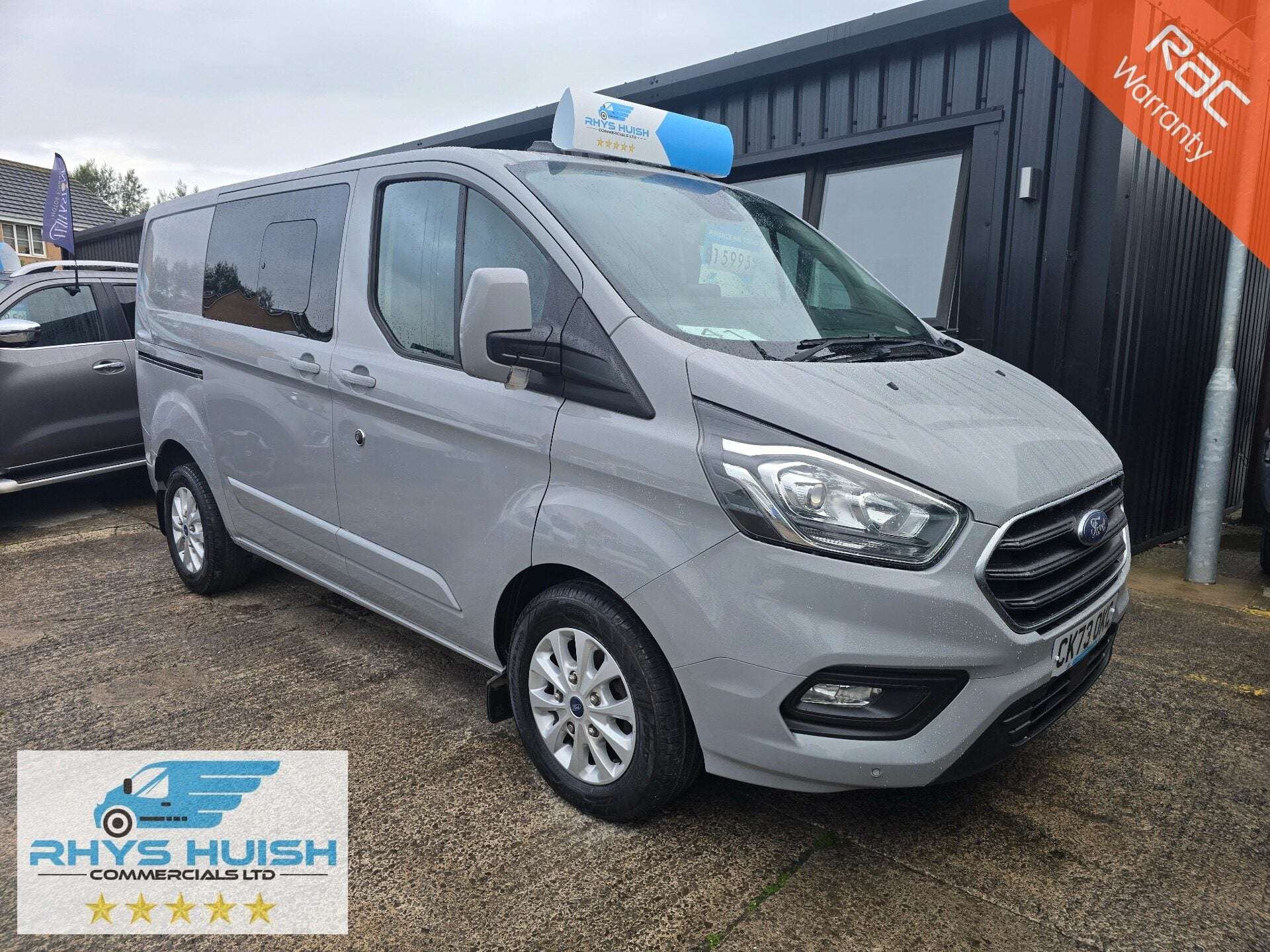 A 2023 FORD TRANSIT CUSTOM 300 LIMITED DCIV ECOBLUE A 2023 FORD TRANSIT CUSTOM 300 LIMITED DCIV ECOBLUE
