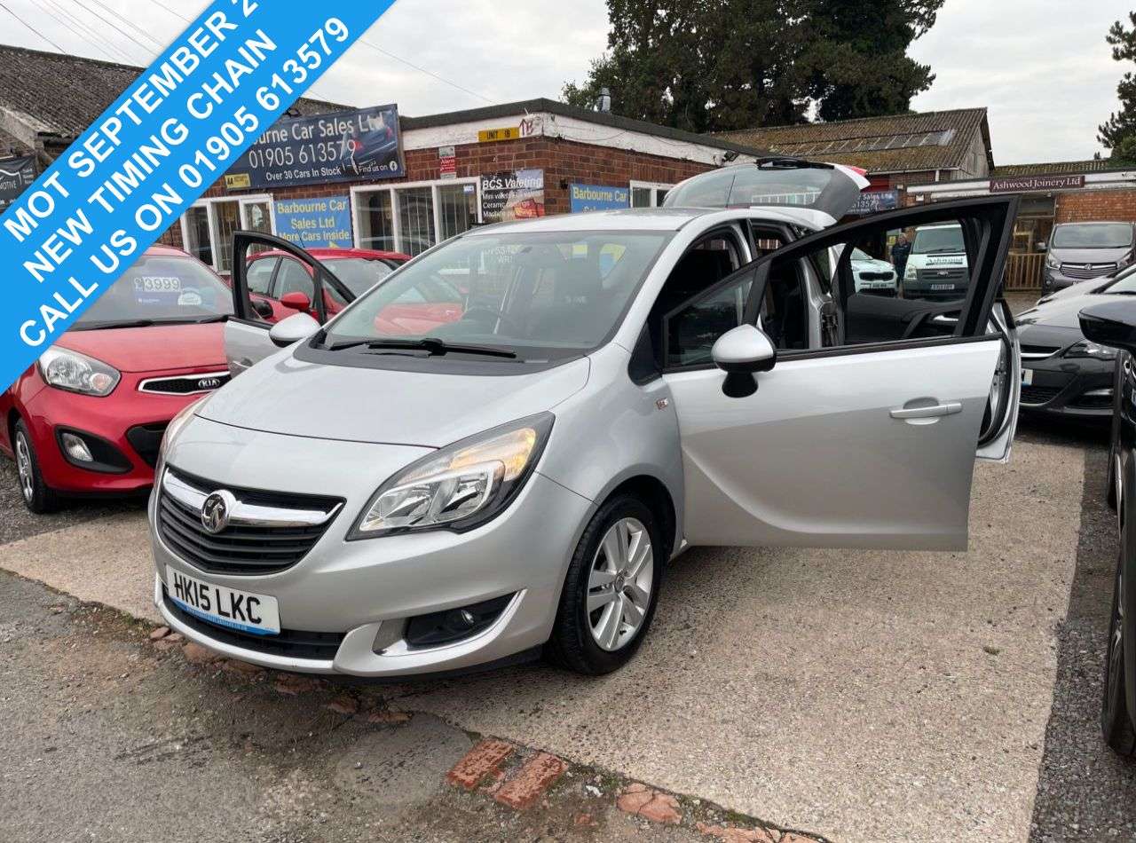 2015 VAUXHALL MERIVA 2015 VAUXHALL MERIVA