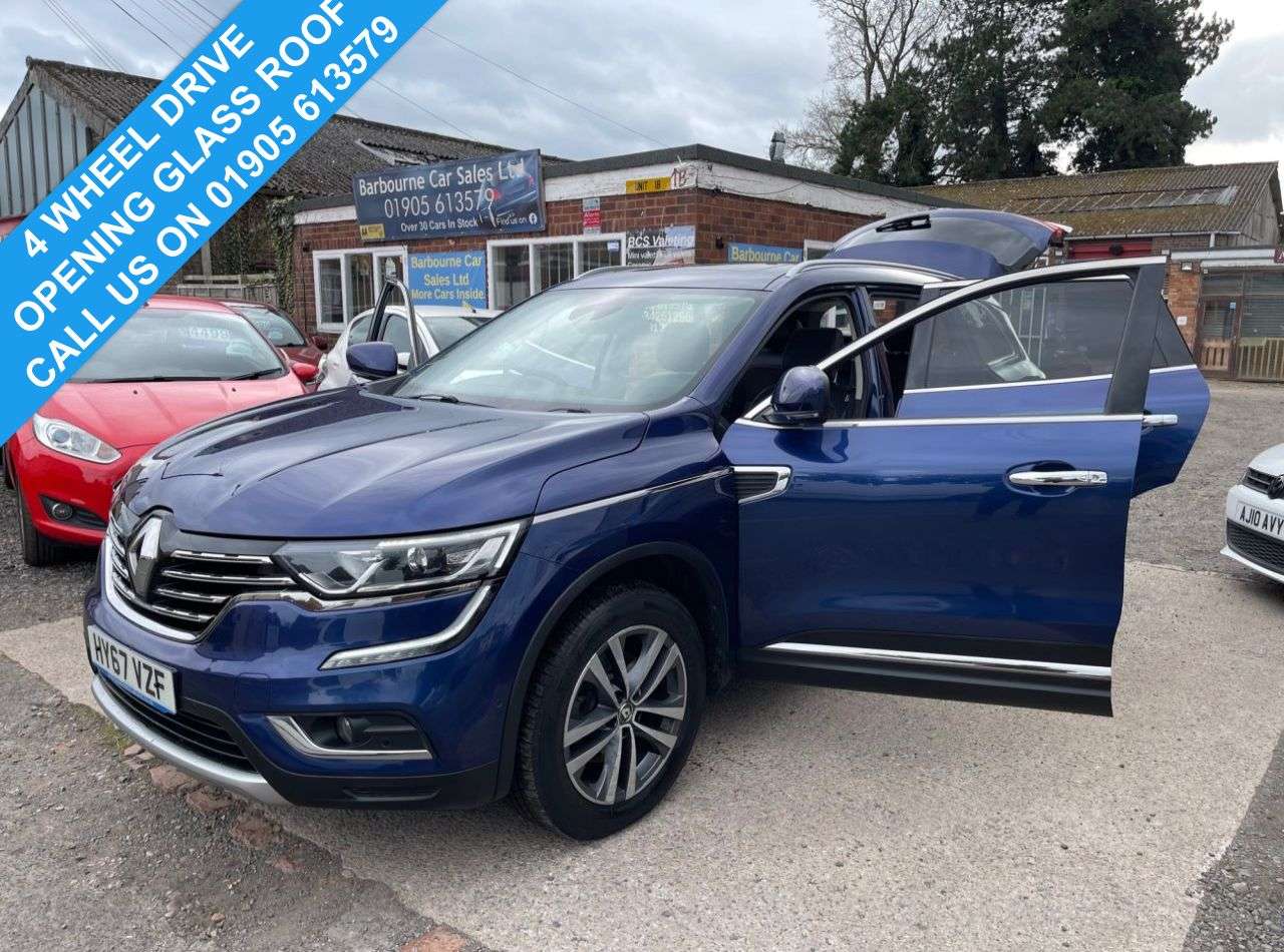 A 2017 RENAULT KOLEOS 2.0 dCi Dynamique S Nav SUV 5dr Diesel Manual 4WD Euro 6 (s/s) (175 ps) A 2017 RENAULT KOLEOS 2.0 dCi Dynamique S Nav SUV 5dr Diesel Manual 4WD Euro 6 (s/s) (175 ps)