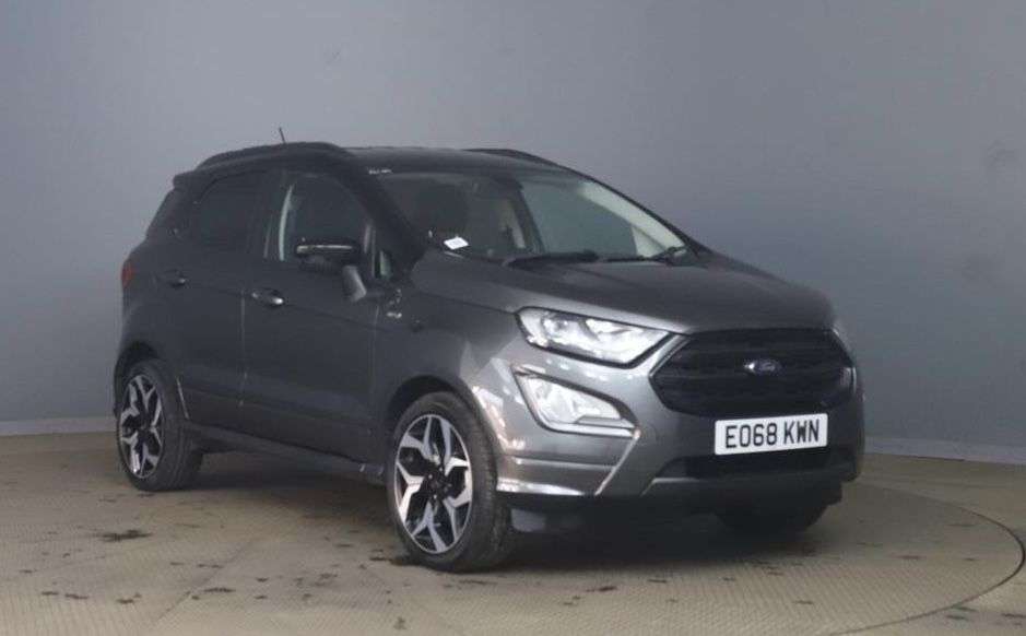 A 2018 FORD ECOSPORT 1.5 EcoBlue ST-Line SUV 5dr Diesel Manual Euro 6 (s/s) (100 ps) A 2018 FORD ECOSPORT 1.5 EcoBlue ST-Line SUV 5dr Diesel Manual Euro 6 (s/s) (100 ps)