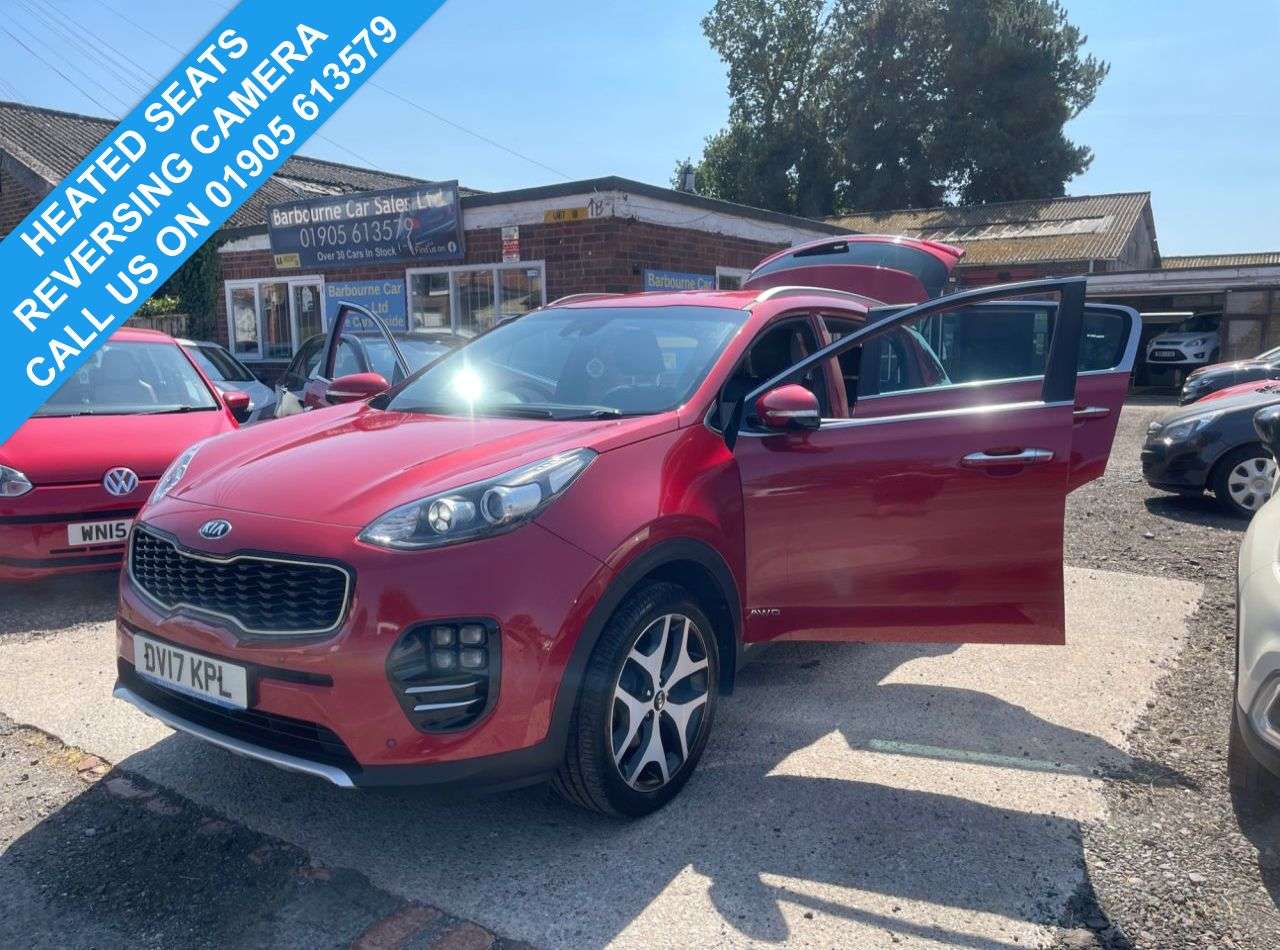 A 2017 KIA SPORTAGE 2.0 CRDi GT-Line SUV 5dr Diesel Manual AWD Euro 6 (134 bhp) A 2017 KIA SPORTAGE 2.0 CRDi GT-Line SUV 5dr Diesel Manual AWD Euro 6 (134 bhp)