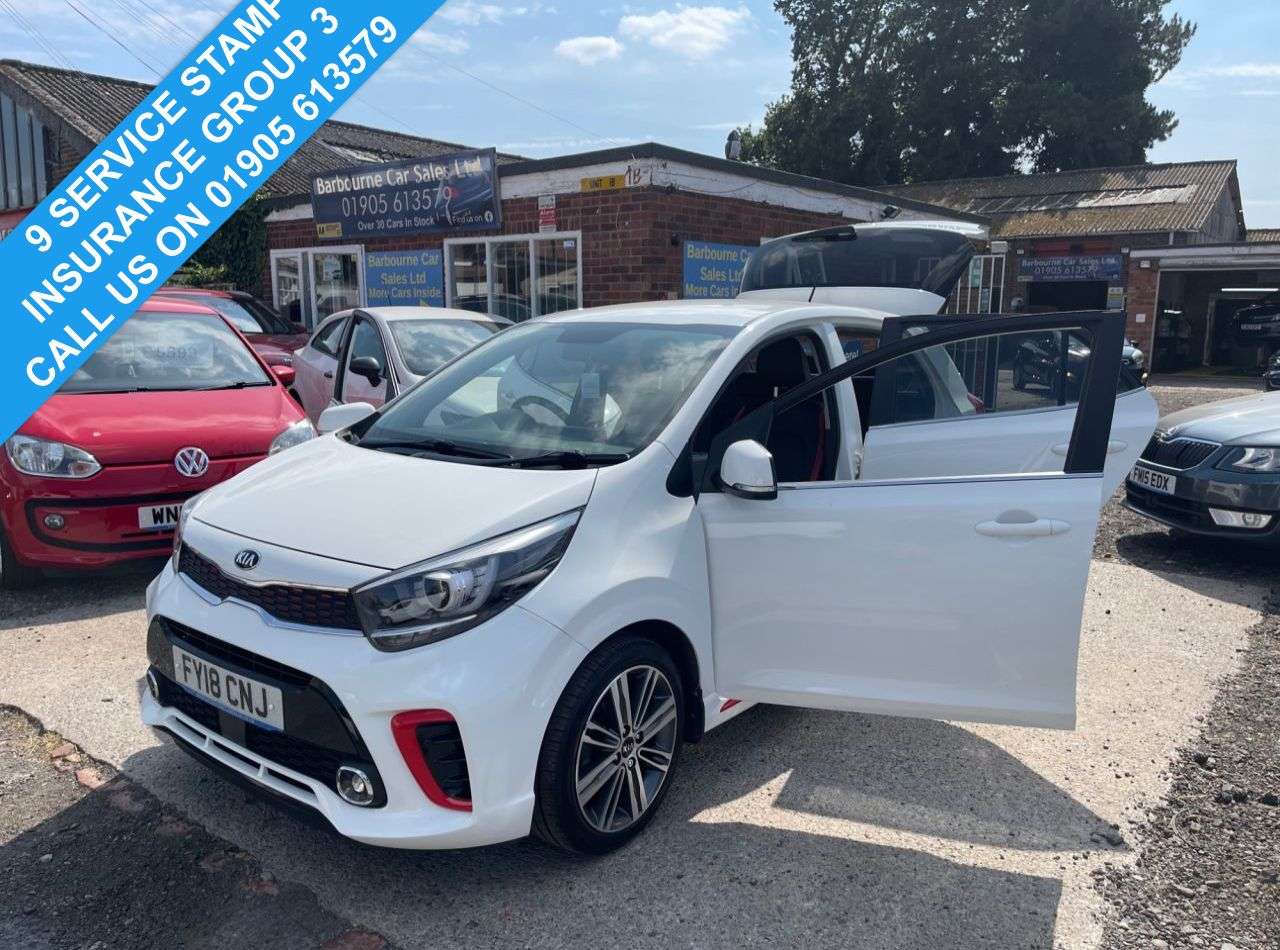 A 2018 KIA PICANTO 1.0 GT-Line Hatchback 5dr Petrol Manual Euro 6 (66 bhp) A 2018 KIA PICANTO 1.0 GT-Line Hatchback 5dr Petrol Manual Euro 6 (66 bhp)