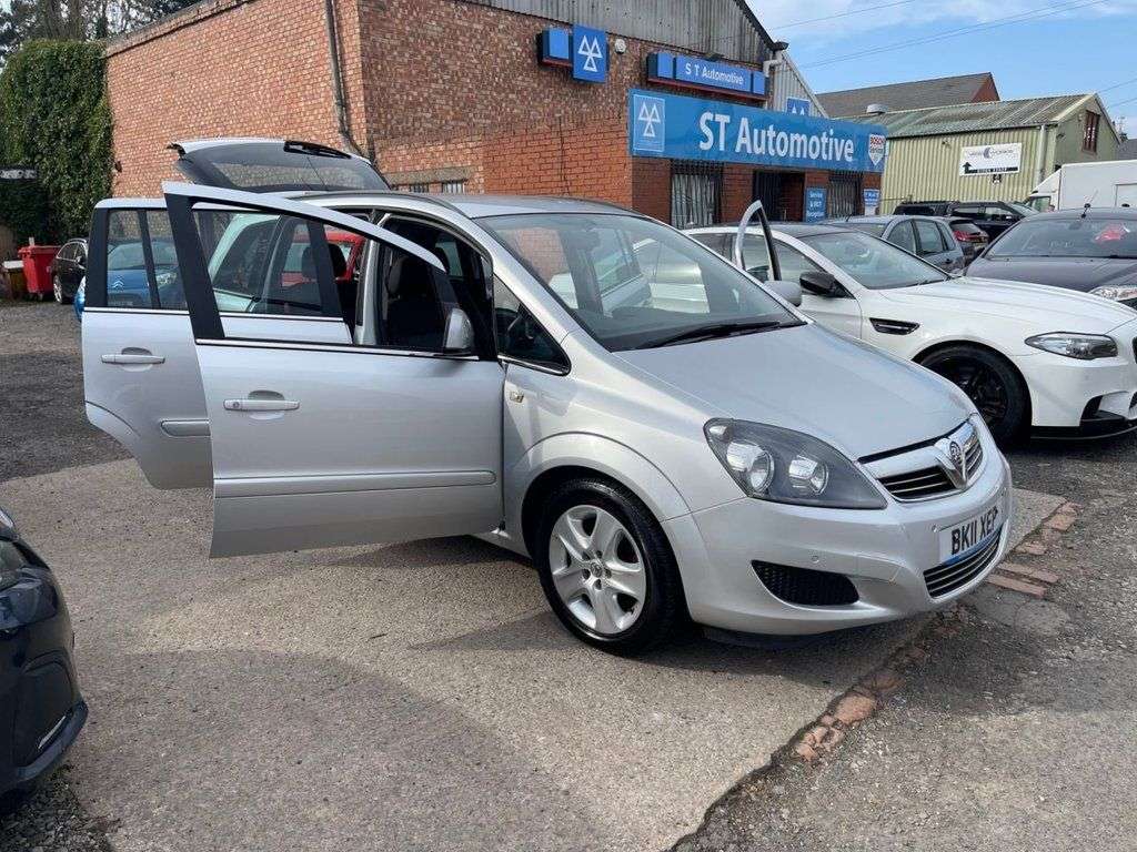 2011 VAUXHALL ZAFIRA 2011 VAUXHALL ZAFIRA