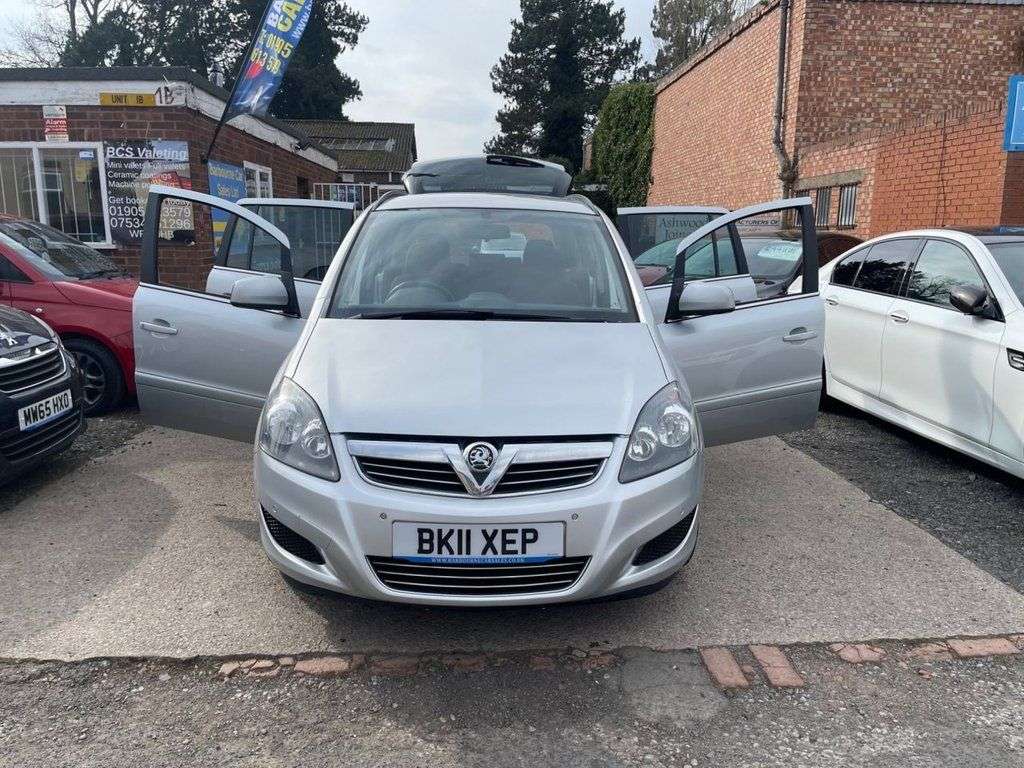 2011 VAUXHALL ZAFIRA 2011 VAUXHALL ZAFIRA
