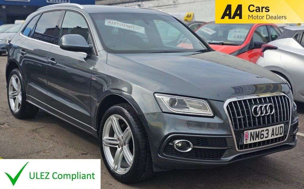 A 2013 AUDI Q5 AUTOMATIC 2.0 TFSI QUATTRO S LINE PLUS 5d 222 BHP PANORAMIC SUNROOF,SAT/NAV A 2013 AUDI Q5 AUTOMATIC 2.0 TFSI QUATTRO S LINE PLUS 5d 222 BHP PANORAMIC SUNROOF,SAT/NAV