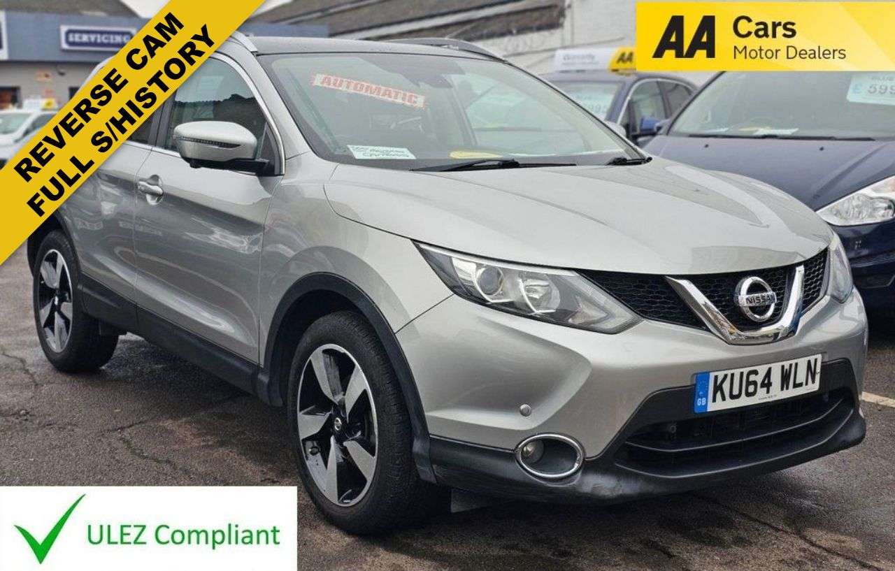 A 2014 NISSAN QASHQAI AUTOMATIC 1.2 DIG-T n-tec+ SUV 5dr Petrol XTRON 2WD Euro 5 (s/s) (115 ps) F A 2014 NISSAN QASHQAI AUTOMATIC 1.2 DIG-T n-tec+ SUV 5dr Petrol XTRON 2WD Euro 5 (s/s) (115 ps) F