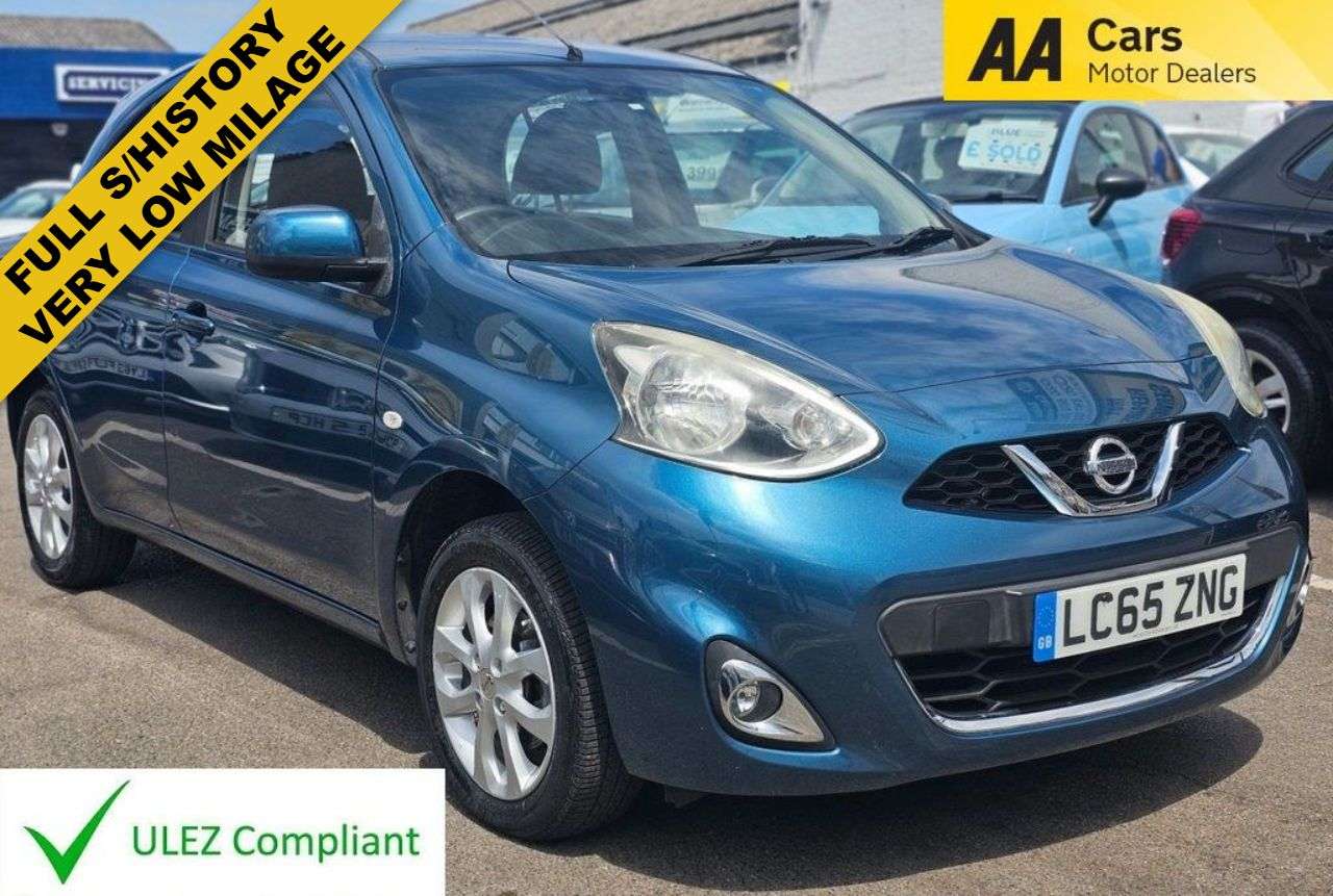 A 2015 NISSAN MICRA 1.2 Acenta Hatchback 5dr Petrol Manual Euro 6 (80 ps) VERY LOW MILEAGE/ ONL A 2015 NISSAN MICRA 1.2 Acenta Hatchback 5dr Petrol Manual Euro 6 (80 ps) VERY LOW MILEAGE/ ONL