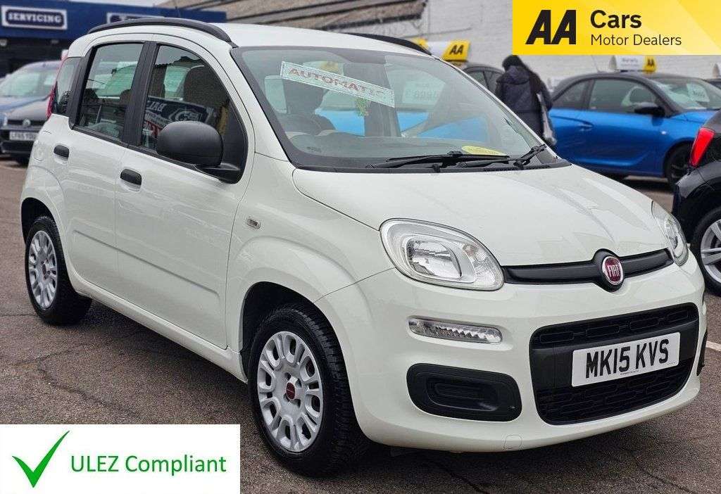 A 2015 FIAT PANDA AUTOMATIC 0.9 TwinAir Easy Hatchback 5dr Petrol Dualogic Euro 6 (s/s) (85 b A 2015 FIAT PANDA AUTOMATIC 0.9 TwinAir Easy Hatchback 5dr Petrol Dualogic Euro 6 (s/s) (85 b