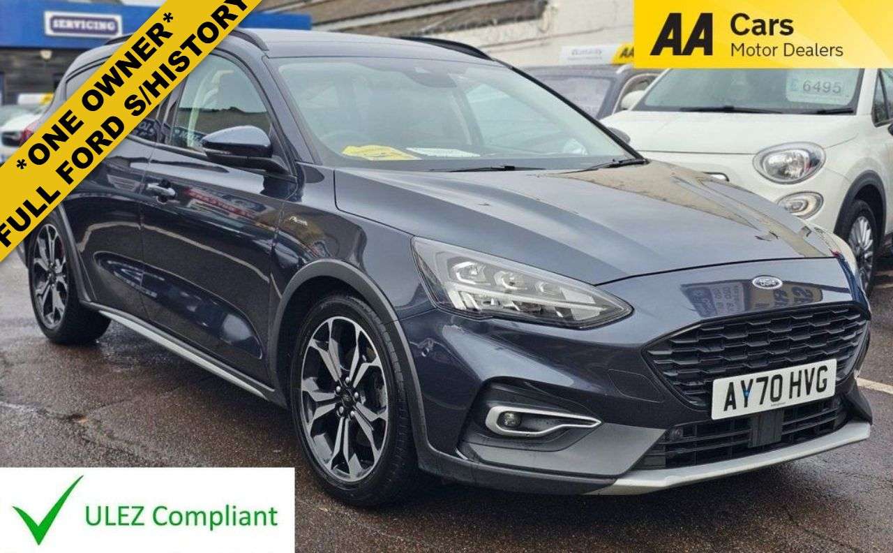 A 2020 FORD FOCUS 1.0T EcoBoost MHEV Active X Edition Estate 5dr Petrol Manual Euro 6 (s/s) ( A 2020 FORD FOCUS 1.0T EcoBoost MHEV Active X Edition Estate 5dr Petrol Manual Euro 6 (s/s) (
