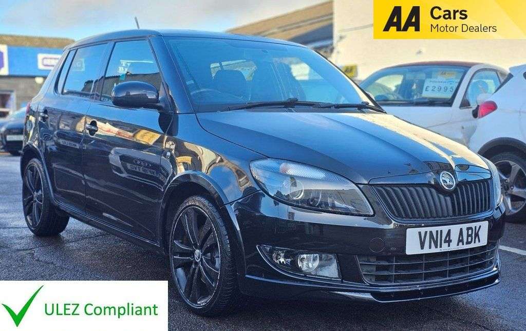 A 2014 SKODA FABIA 1.2 TSI Monte Carlo TECH Hatchback 5dr Petrol Manual Euro 5 (105 ps) AIR/CO A 2014 SKODA FABIA 1.2 TSI Monte Carlo TECH Hatchback 5dr Petrol Manual Euro 5 (105 ps) AIR/CO