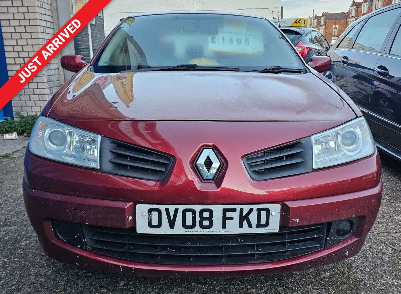 A 2008 RENAULT MEGANE 1.4 16v Extreme Hatchback 5dr Petrol Manual (165 g/km, 100 bhp) TRADE SALE, A 2008 RENAULT MEGANE 1.4 16v Extreme Hatchback 5dr Petrol Manual (165 g/km, 100 bhp) TRADE SALE,