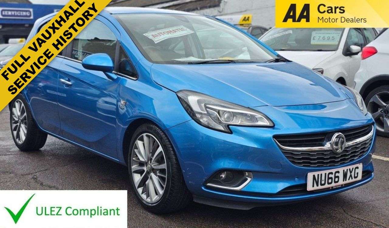 A 2016 VAUXHALL CORSA AUTOMATIC 1.4i ecoFLEX Elite Hatchback 5dr Petrol Euro 6 (90 ps) APPLE CAR A 2016 VAUXHALL CORSA AUTOMATIC 1.4i ecoFLEX Elite Hatchback 5dr Petrol Euro 6 (90 ps) APPLE CAR