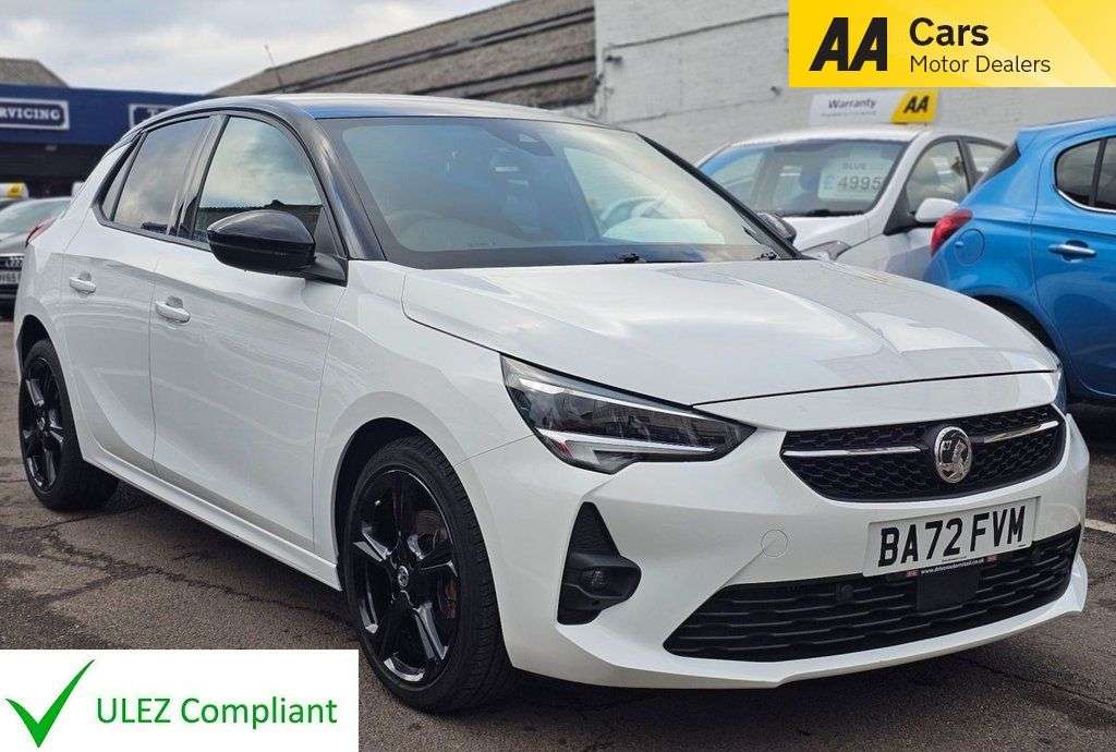 A 2022 VAUXHALL CORSA 1.2 Turbo GS Line Hatchback 5dr Petrol Manual Euro 6 (s/s) (100 ps) VAUXHAL A 2022 VAUXHALL CORSA 1.2 Turbo GS Line Hatchback 5dr Petrol Manual Euro 6 (s/s) (100 ps) VAUXHAL