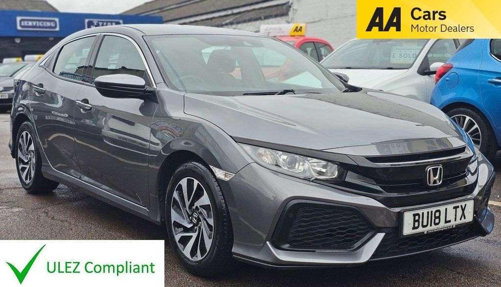 A 2018 HONDA CIVIC AUTOMATIC 1.0 VTEC Turbo SE Hatchback 5dr Petrol CVT Euro 6 (s/s) (126 ps) A 2018 HONDA CIVIC AUTOMATIC 1.0 VTEC Turbo SE Hatchback 5dr Petrol CVT Euro 6 (s/s) (126 ps)