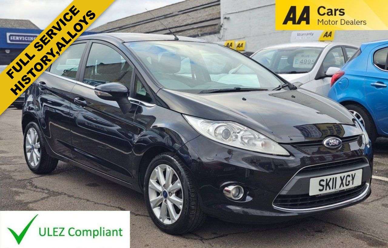 A 2011 FORD FIESTA 1.4 Zetec Hatchback 5dr Petrol Manual (133 g/km, 94 bhp) CAMBELT CHANGED AT A 2011 FORD FIESTA 1.4 Zetec Hatchback 5dr Petrol Manual (133 g/km, 94 bhp) CAMBELT CHANGED AT