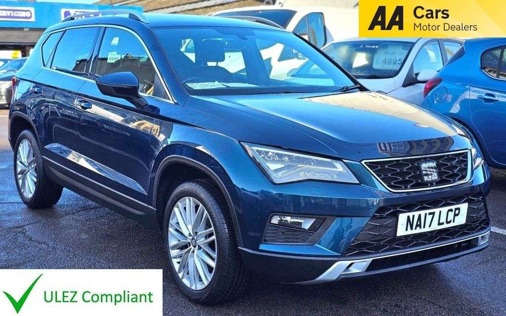 A 2017 SEAT ATECA 1.4 EcoTSI XCELLENCE SUV 5dr Petrol Manual Euro 6 (s/s) (150 ps) REVERSE CA A 2017 SEAT ATECA 1.4 EcoTSI XCELLENCE SUV 5dr Petrol Manual Euro 6 (s/s) (150 ps) REVERSE CA