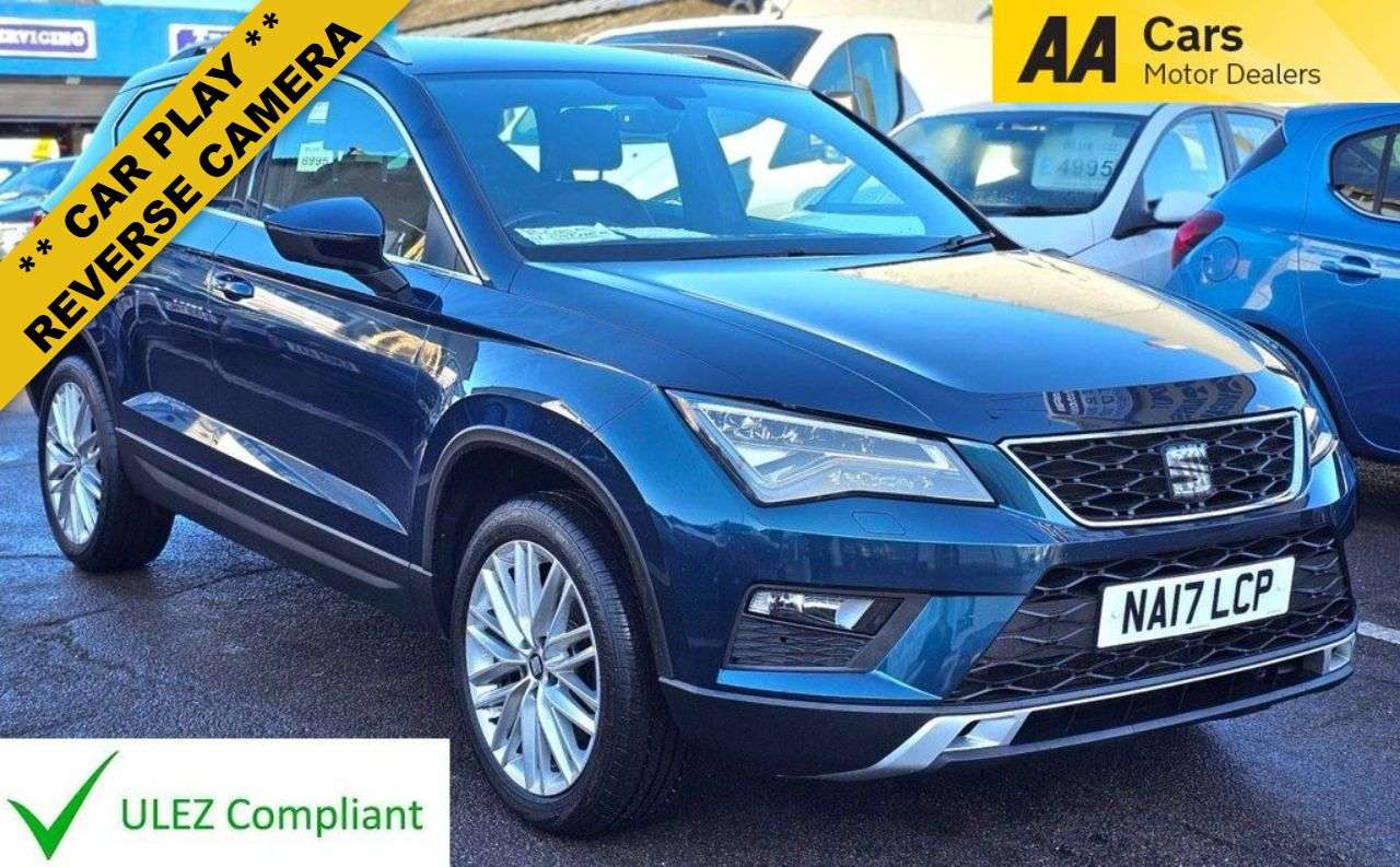 A 2017 SEAT ATECA 1.4 EcoTSI XCELLENCE SUV 5dr Petrol Manual Euro 6 (s/s) (150 ps) REVERSE CA A 2017 SEAT ATECA 1.4 EcoTSI XCELLENCE SUV 5dr Petrol Manual Euro 6 (s/s) (150 ps) REVERSE CA
