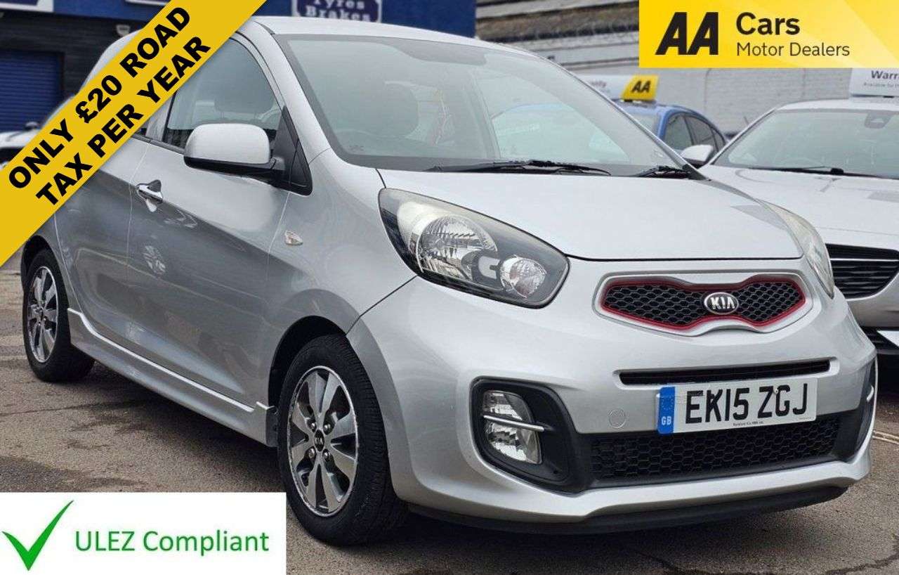 A 2015 KIA PICANTO 1.0 VR7 Hatchback 5dr Petrol Manual Euro 5 (68 bhp) GOOD SERVICE HISTORY,BL A 2015 KIA PICANTO 1.0 VR7 Hatchback 5dr Petrol Manual Euro 5 (68 bhp) GOOD SERVICE HISTORY,BL