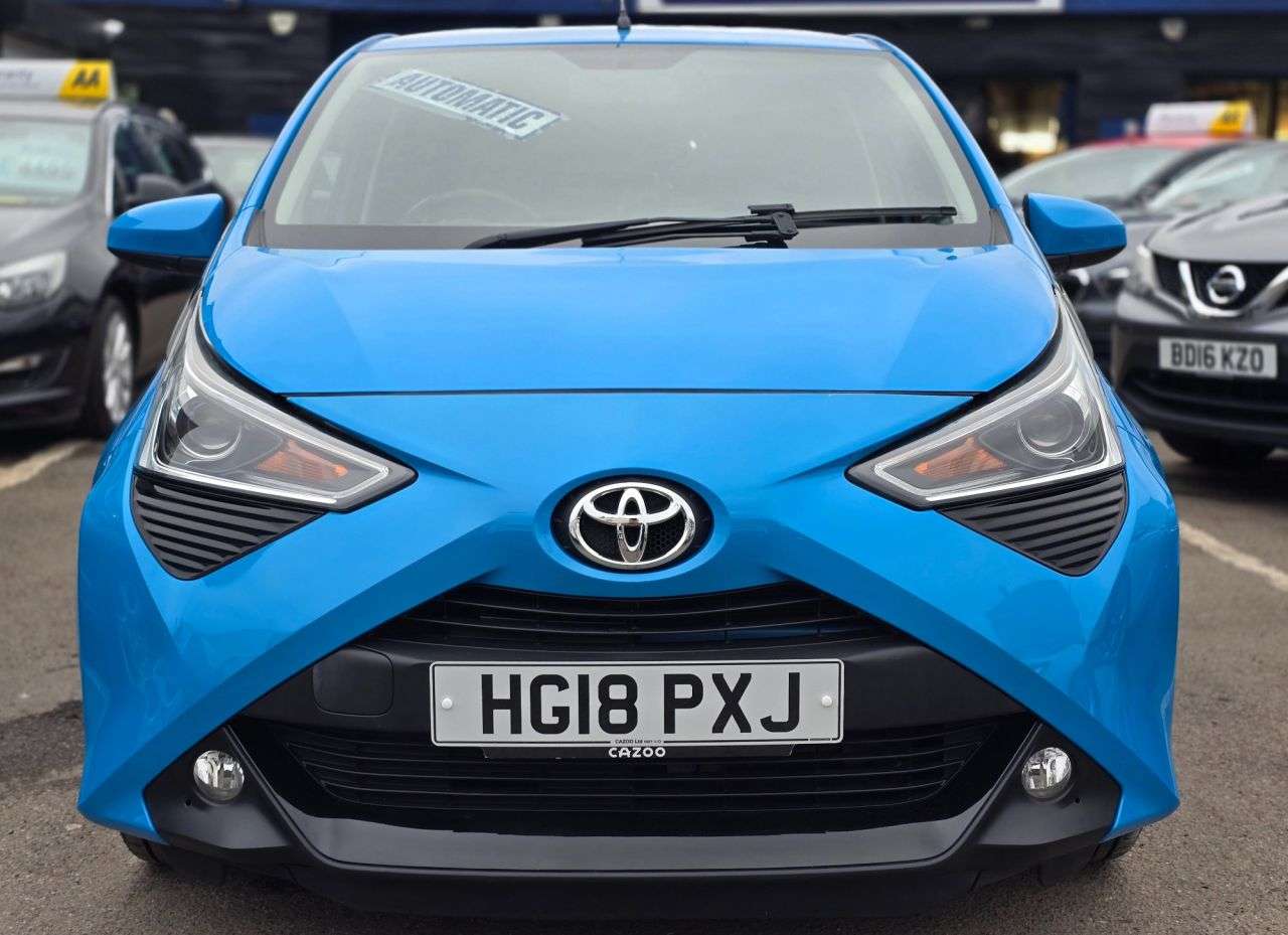 A 2018 TOYOTA AYGO AUTOMATIC 1.0 VVT-i x-press Hatchback 5dr Petrol x-shift Euro 6 (71 ps) VER A 2018 TOYOTA AYGO AUTOMATIC 1.0 VVT-i x-press Hatchback 5dr Petrol x-shift Euro 6 (71 ps) VER