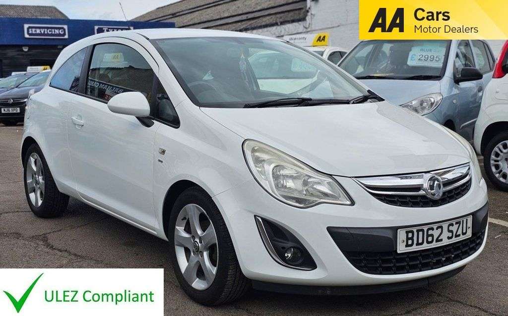 A 2012 VAUXHALL CORSA 1.2i ecoFLEX 16V SXi Hatchback 3dr Petrol Manual Euro 5 (s/s) (A/C) (85 ps) A 2012 VAUXHALL CORSA 1.2i ecoFLEX 16V SXi Hatchback 3dr Petrol Manual Euro 5 (s/s) (A/C) (85 ps)