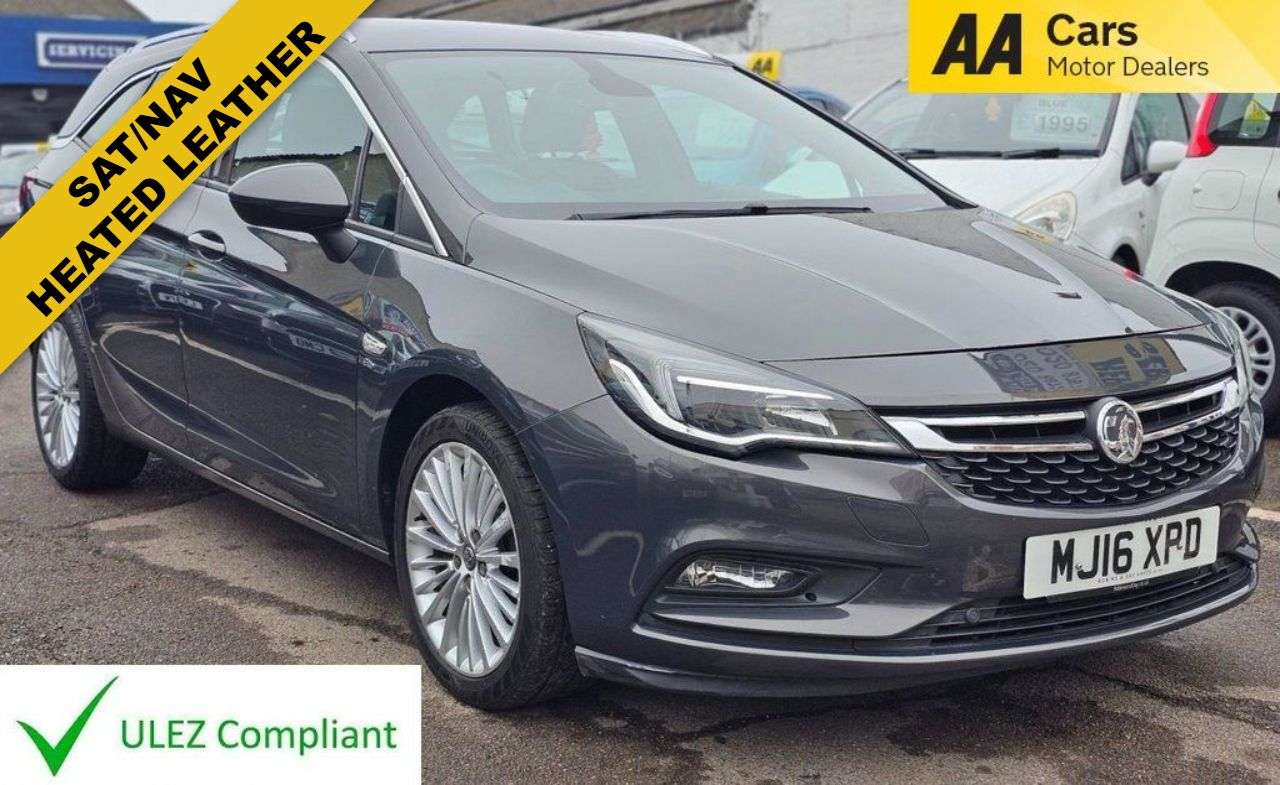 A 2016 VAUXHALL ASTRA AUTOMATIC 1.4i Turbo Elite Nav Sports Tourer 5dr Petrol Auto Euro 6 (s/s) ( A 2016 VAUXHALL ASTRA AUTOMATIC 1.4i Turbo Elite Nav Sports Tourer 5dr Petrol Auto Euro 6 (s/s) (