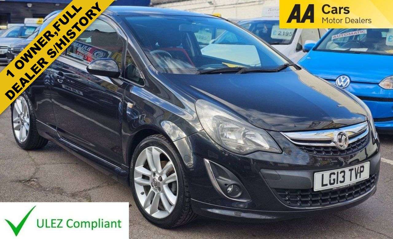A 2013 VAUXHALL CORSA 1.4 16V SRi Hatchback 3dr Petrol Manual Euro 5 (100 ps) ONE OWNER,PRIVACY G A 2013 VAUXHALL CORSA 1.4 16V SRi Hatchback 3dr Petrol Manual Euro 5 (100 ps) ONE OWNER,PRIVACY G