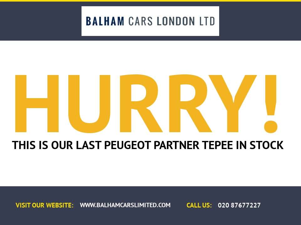 2014 PEUGEOT PARTNER TEPEE 2014 PEUGEOT PARTNER TEPEE