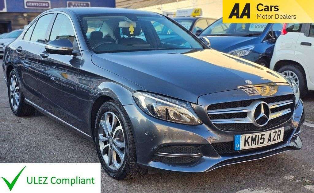 A 2015 MERCEDES-BENZ C-CLASS AUTOMATIC 2.0 C200 Sport Saloon 4dr Petrol 7G-Tronic+ Euro 6 (s/s) (184 ps) A 2015 MERCEDES-BENZ C-CLASS AUTOMATIC 2.0 C200 Sport Saloon 4dr Petrol 7G-Tronic+ Euro 6 (s/s) (184 ps)