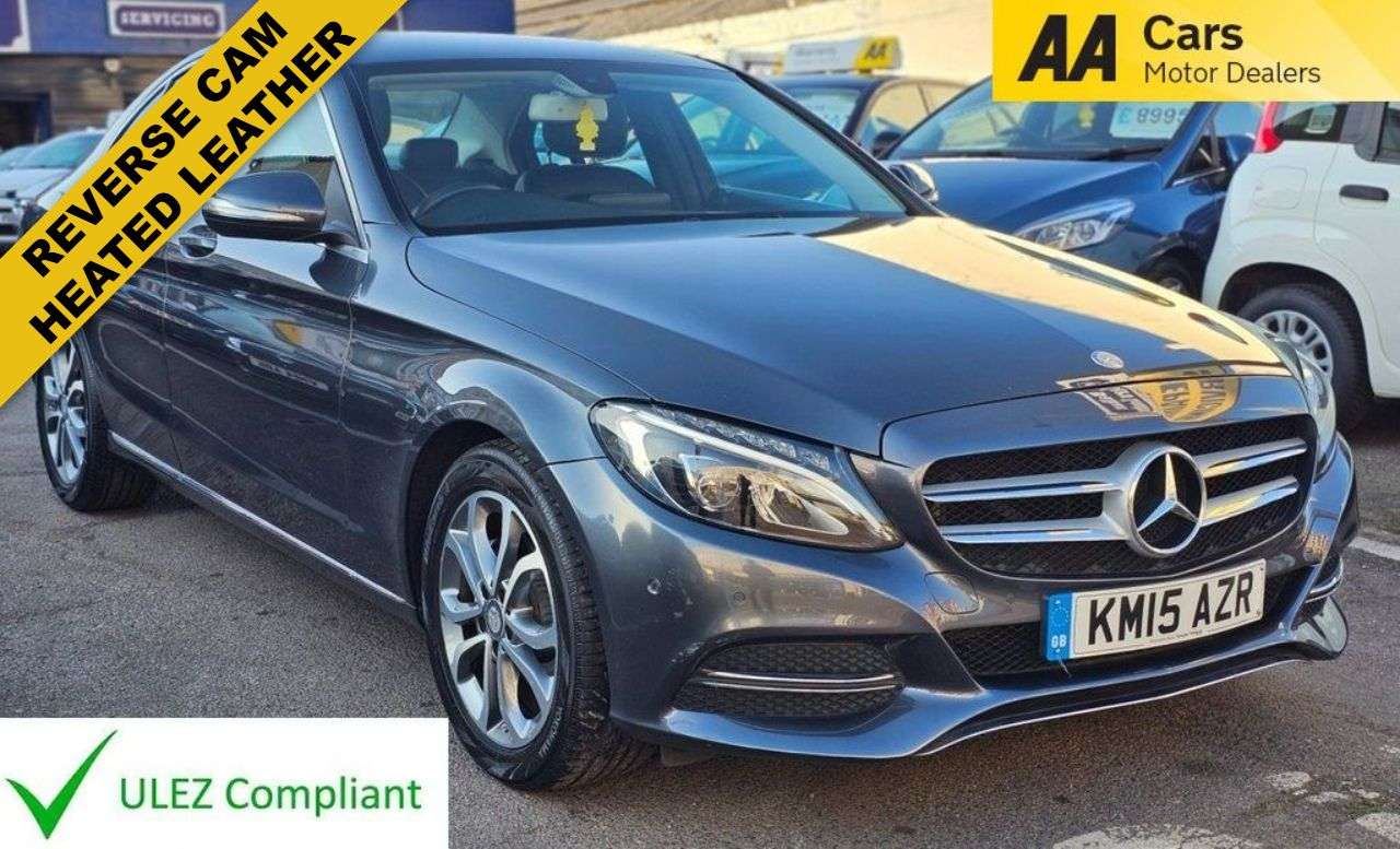 A 2015 MERCEDES-BENZ C-CLASS AUTOMATIC 2.0 C200 Sport Saloon 4dr Petrol 7G-Tronic+ Euro 6 (s/s) (184 ps) A 2015 MERCEDES-BENZ C-CLASS AUTOMATIC 2.0 C200 Sport Saloon 4dr Petrol 7G-Tronic+ Euro 6 (s/s) (184 ps)
