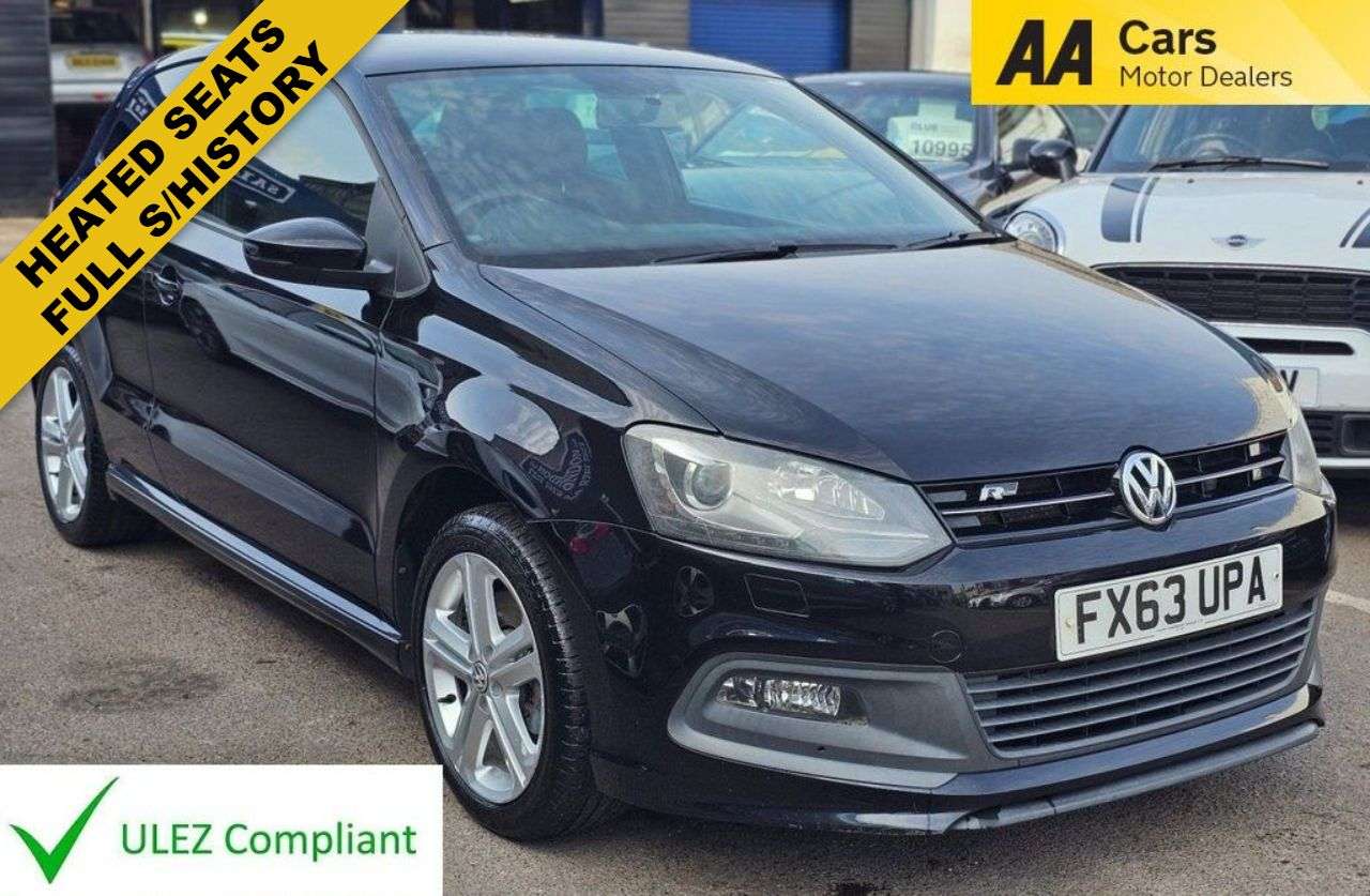 A 2013 VOLKSWAGEN POLO 1.2 TSI R-Line Hatchback 3dr Petrol Manual Euro 5 (105 ps) REAR PARKING SEN A 2013 VOLKSWAGEN POLO 1.2 TSI R-Line Hatchback 3dr Petrol Manual Euro 5 (105 ps) REAR PARKING SEN
