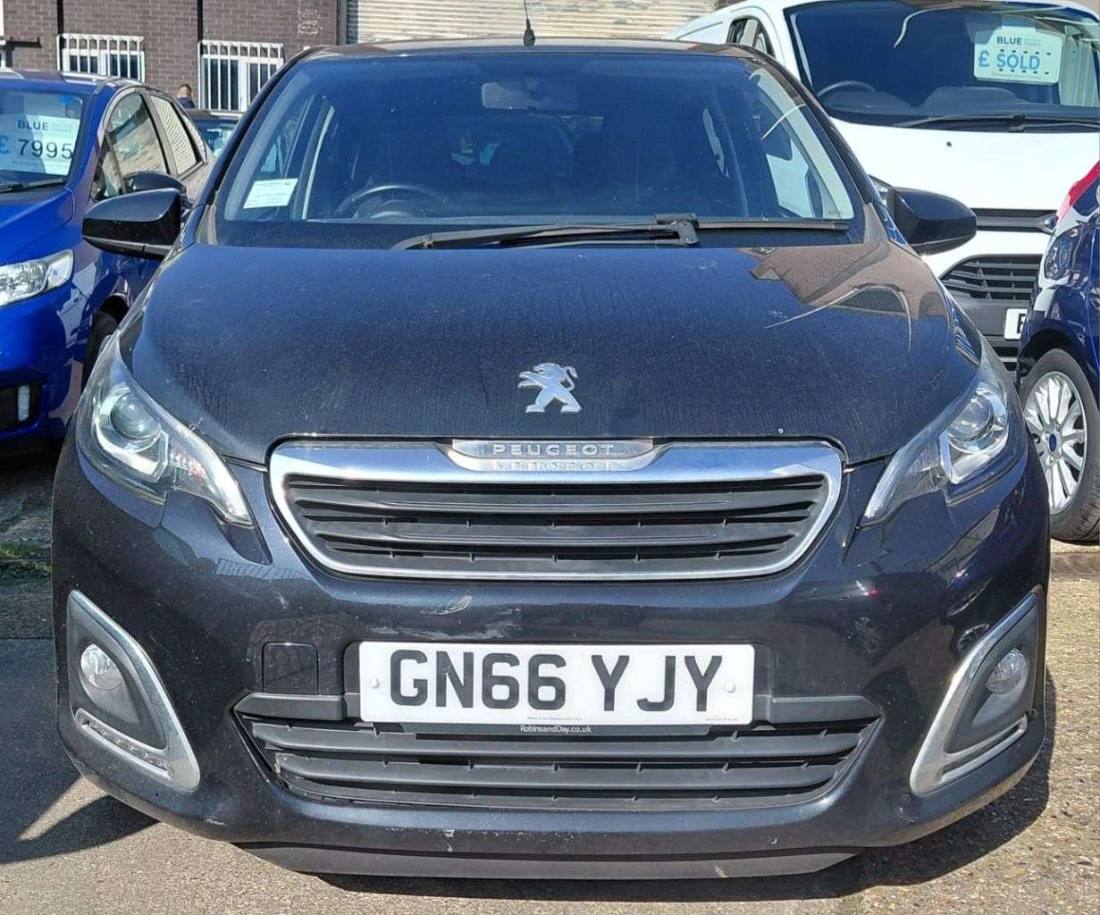 A 2016 PEUGEOT 108 1.2 PureTech Allure Hatchback 5dr Petrol Manual Euro 6 (82 ps) ONE OWNER,BL A 2016 PEUGEOT 108 1.2 PureTech Allure Hatchback 5dr Petrol Manual Euro 6 (82 ps) ONE OWNER,BL