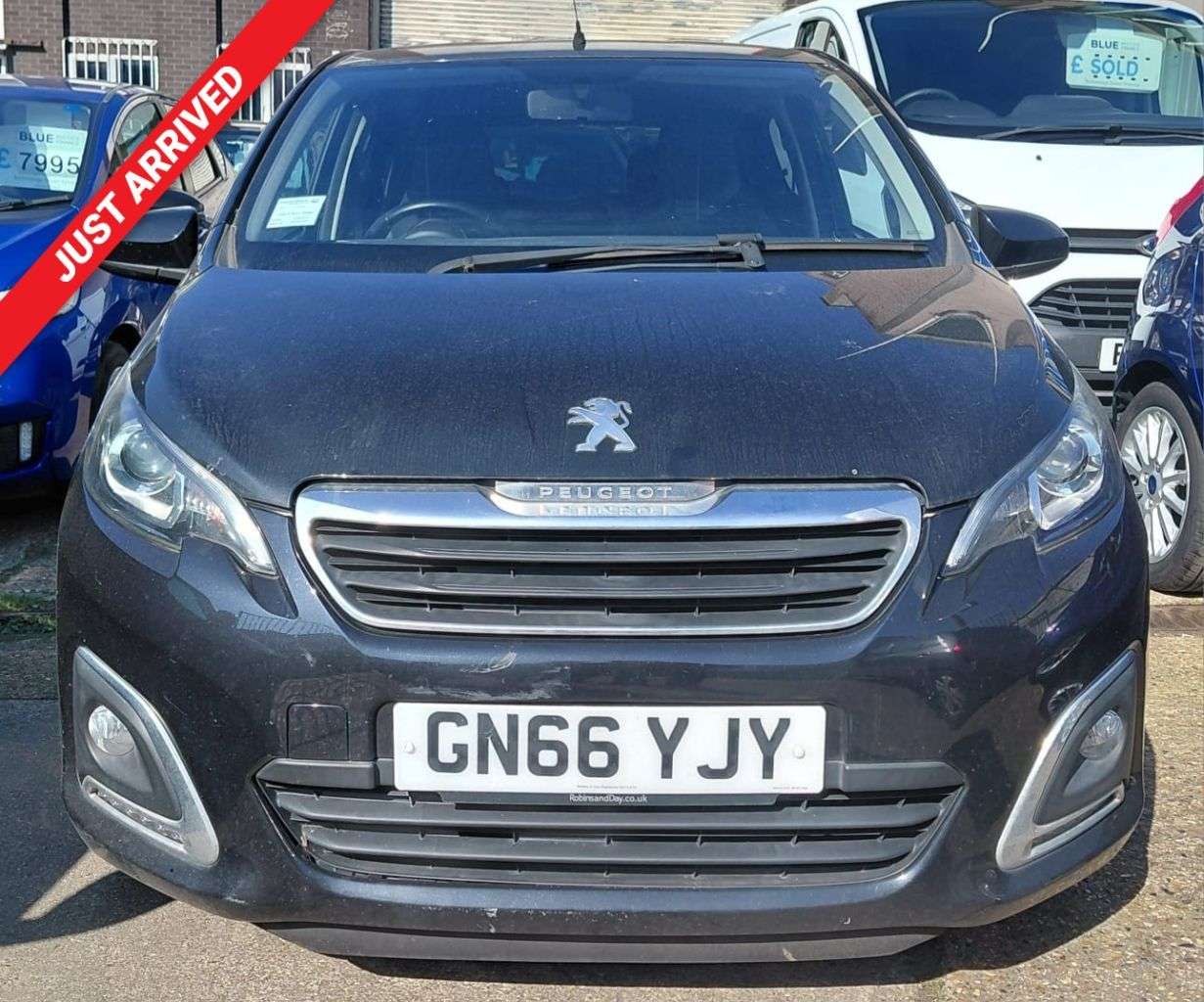 A 2016 PEUGEOT 108 1.2 PureTech Allure Hatchback 5dr Petrol Manual Euro 6 (82 ps) ONE OWNER,BL A 2016 PEUGEOT 108 1.2 PureTech Allure Hatchback 5dr Petrol Manual Euro 6 (82 ps) ONE OWNER,BL