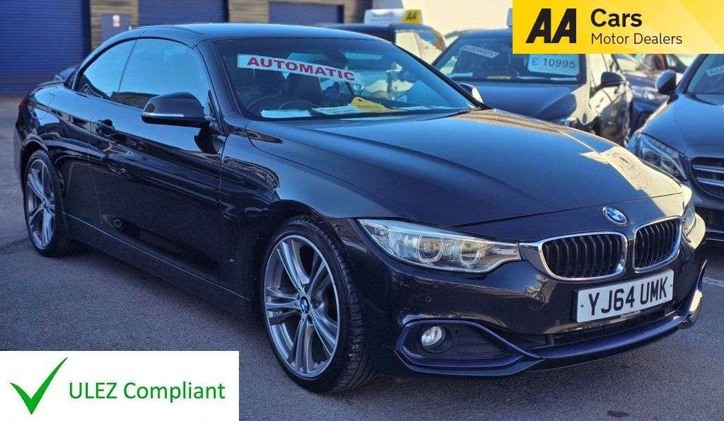 A 2014 BMW 4 SERIES AUTOMATIC 2.0 428i Sport Convertible 2dr Petrol Auto Euro 6 (s/s) (245 ps) A 2014 BMW 4 SERIES AUTOMATIC 2.0 428i Sport Convertible 2dr Petrol Auto Euro 6 (s/s) (245 ps)